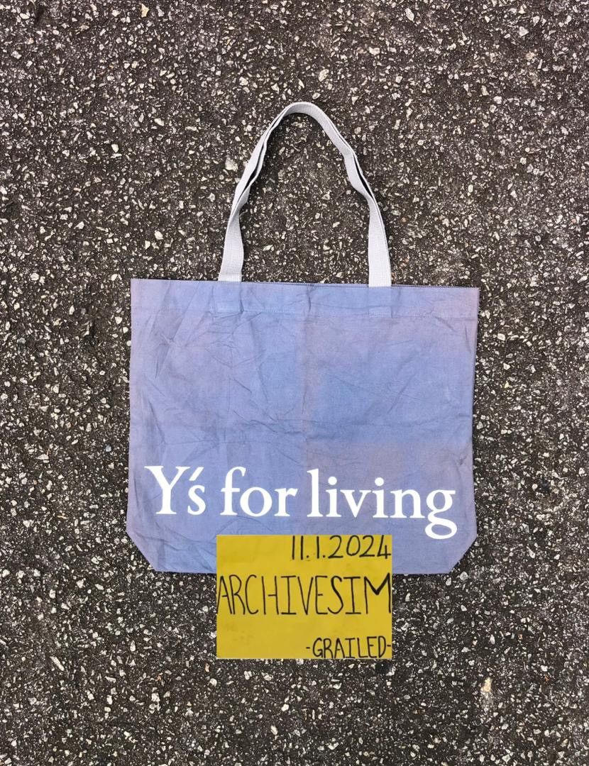 Yohji Yamamoto Yohji Yamamoto Tote Bag Big Logo Canvas Size ONE SIZE - 2 Thumbnail