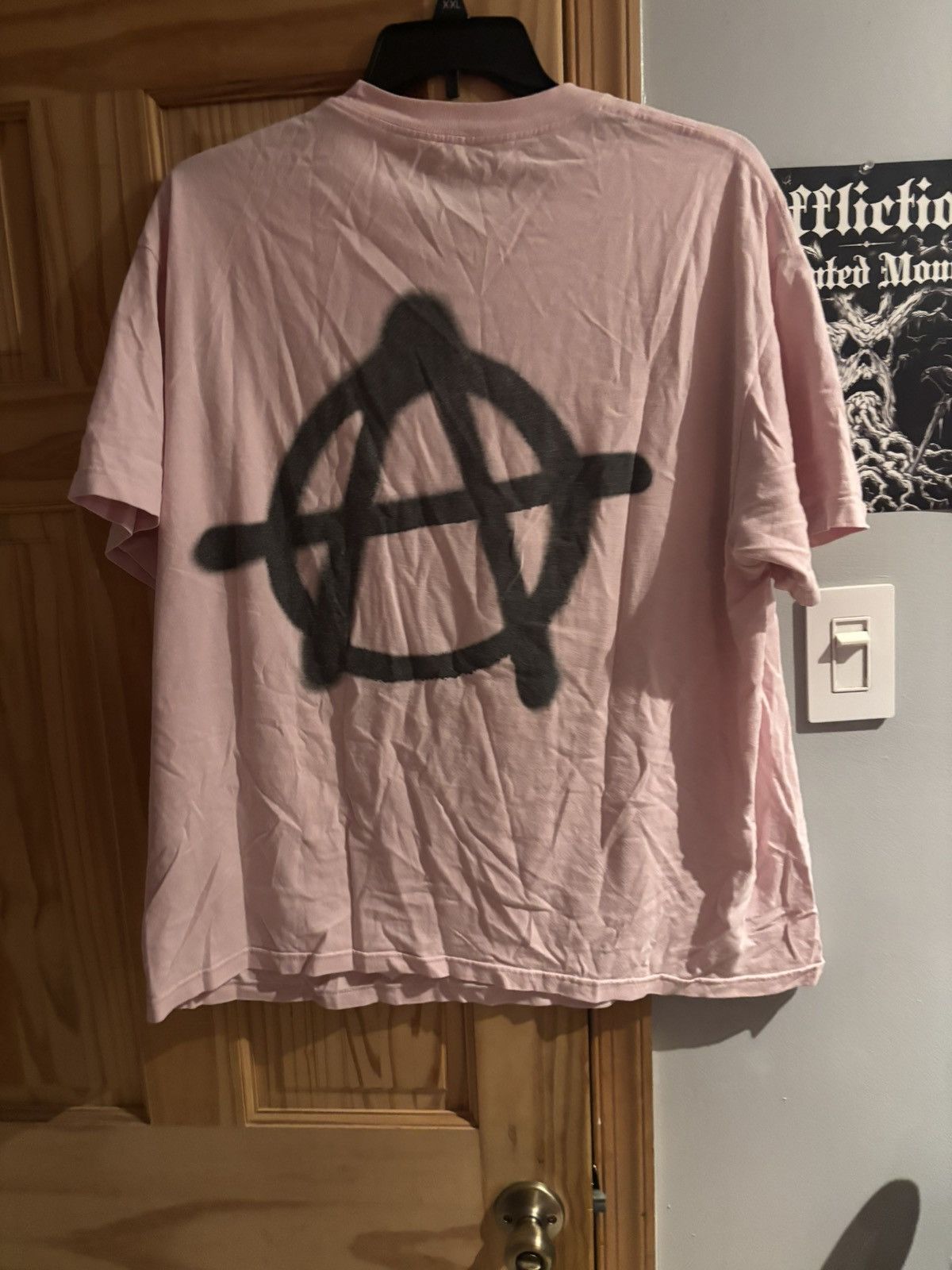 Sus Boy SuS Boy Anarchy Pink T-Shirt Size US XL / EU 56 / 4 - 2 Thumbnail