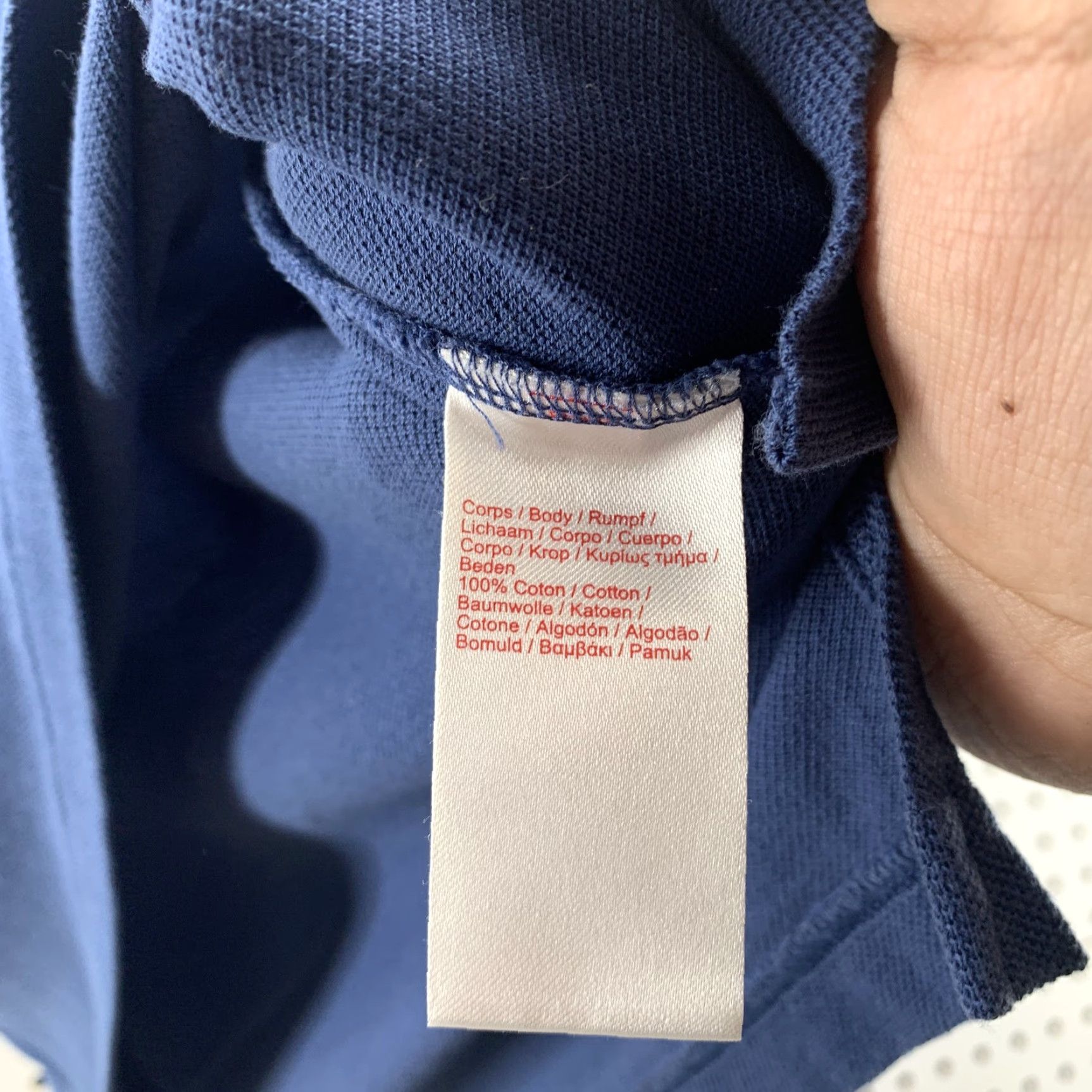 Lacoste Lacoste Polo Shirt Blue Short Sleeve Mens XL Solid Casual Size US XL / EU 56 / 4 - 3 Thumbnail