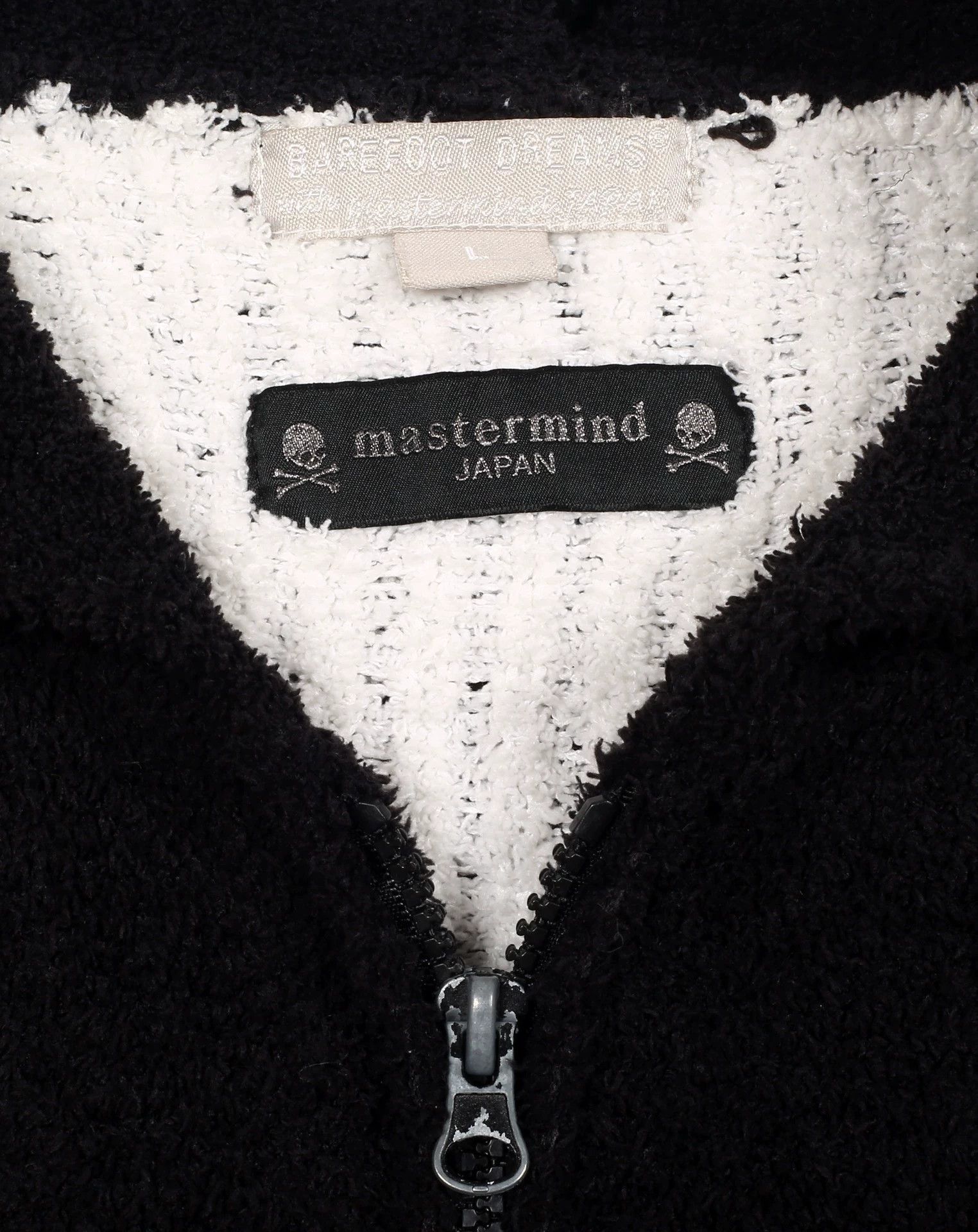 Mastermind Japan mmj x barefoot dreams hoodie Ron Herman sleeve webbing Size US L / EU 52-54 / 3 - 7 Thumbnail