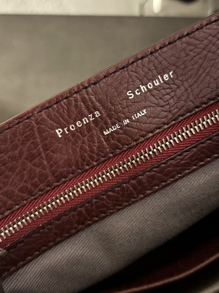 Proenza Schouler Proenza Schouler Burgundy Satchel comes with Strap Size ONE SIZE - 8 Thumbnail