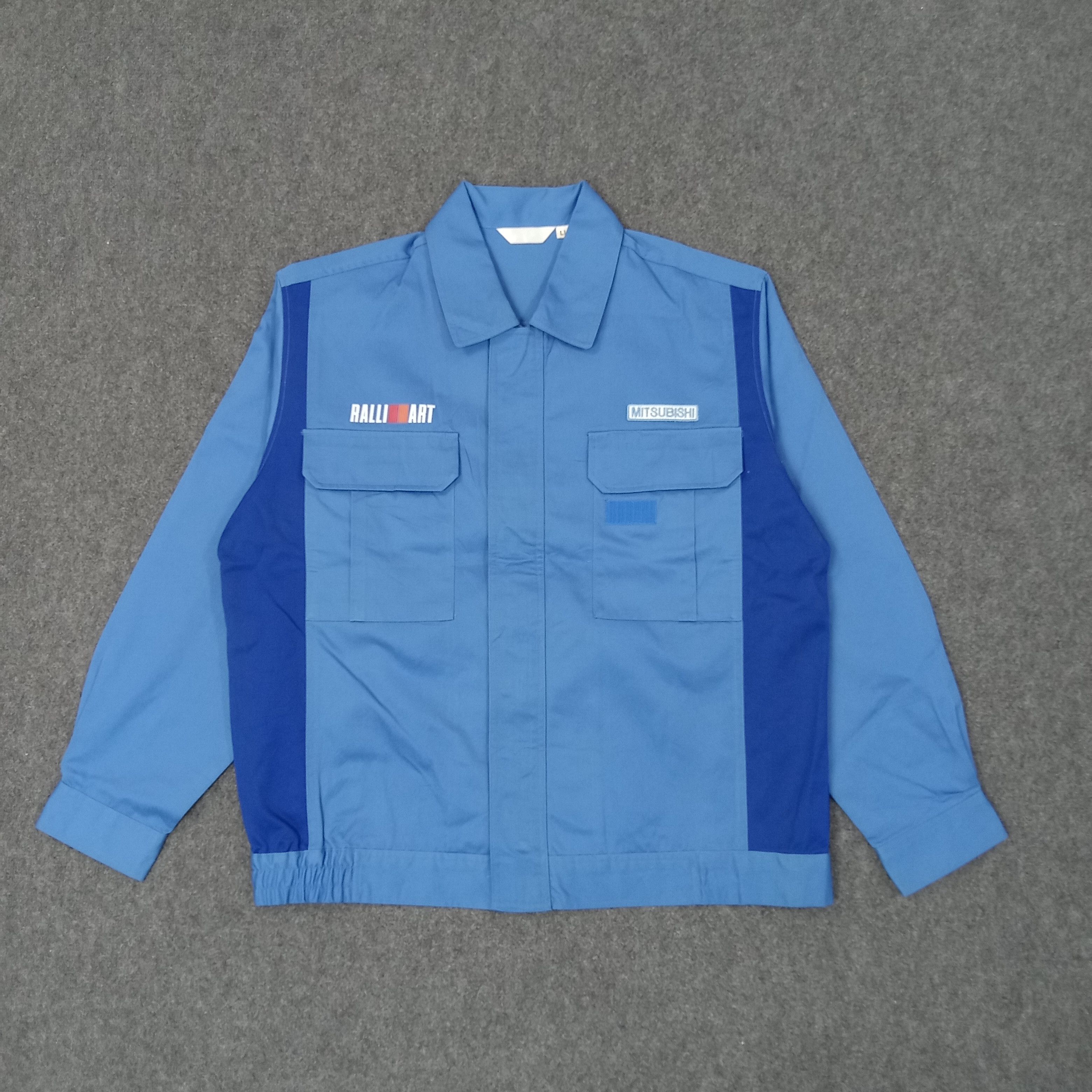 Japanese Brand Mitsubishi Ralli Art Japanese Racing Custom Jacket C246N16 Size US XXL / EU 58 / 5 - 3 Thumbnail