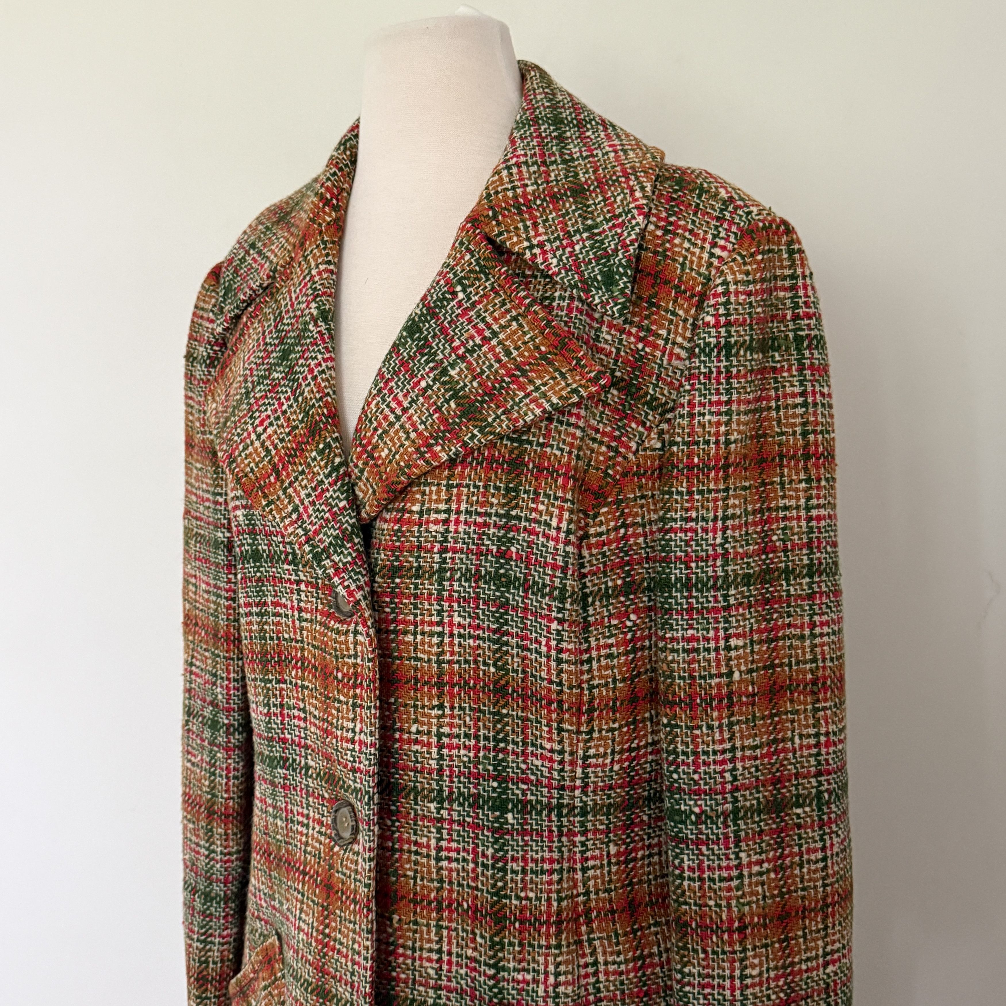 Pendleton Pendleton Wool Plaid 3 Piece Suit Blazer Skirt Trousers Size 40" / US 18 - 3 Thumbnail