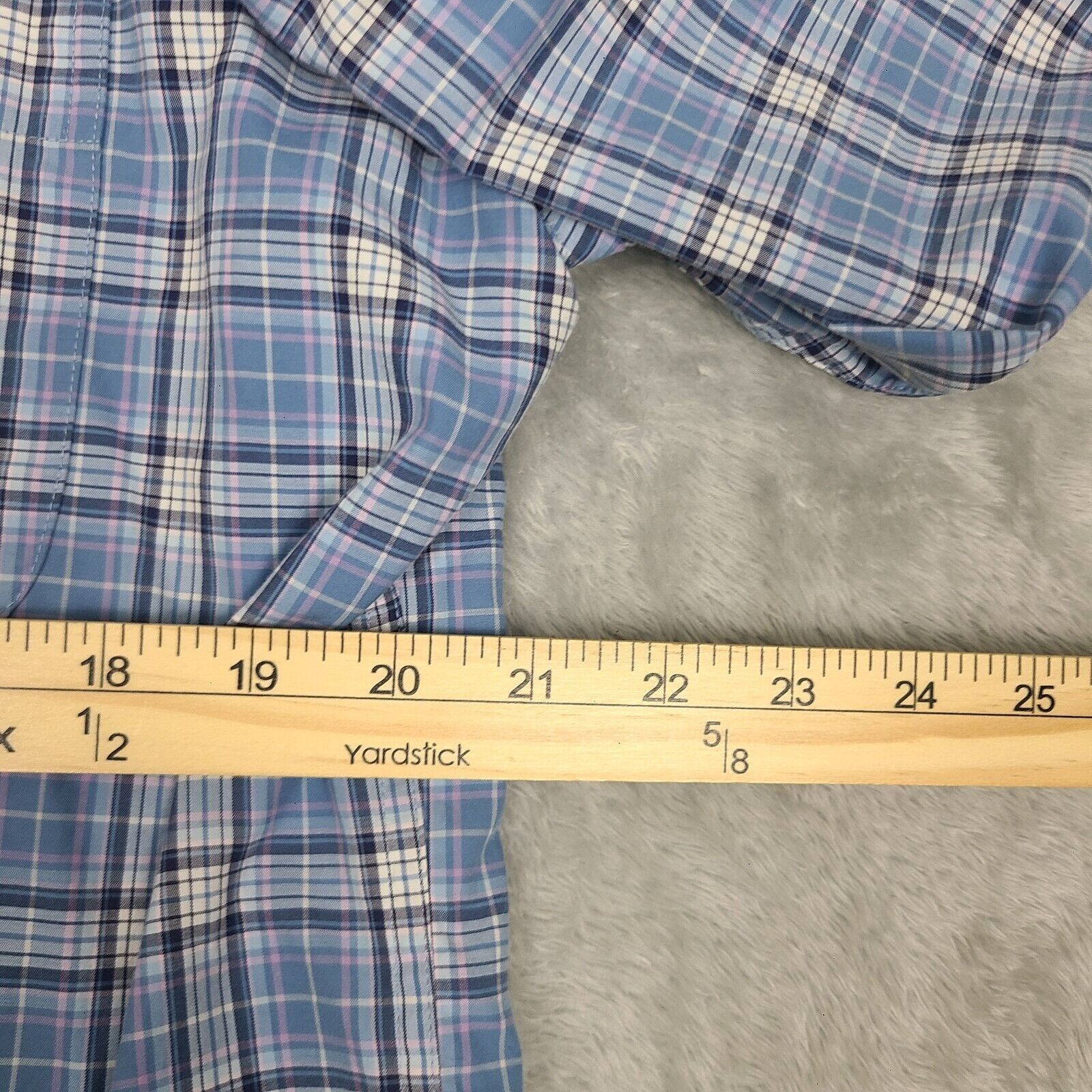 Peter Millar Peter Millar Featherweight Shirt Mens Large Relaxed Blue Pla Size US L / EU 52-54 / 3 - 3 Thumbnail