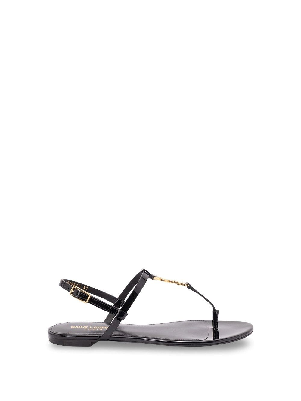 Saint Laurent Paris `Cassandra` Sandals Size US 7.5 / IT 37.5 - 1 Thumbnail