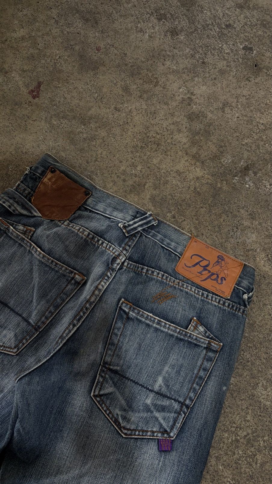 Japanese Brand PRPS Jeans Cropped Pants Faded LGB Style Size US 32 / EU 48 - 9 Thumbnail