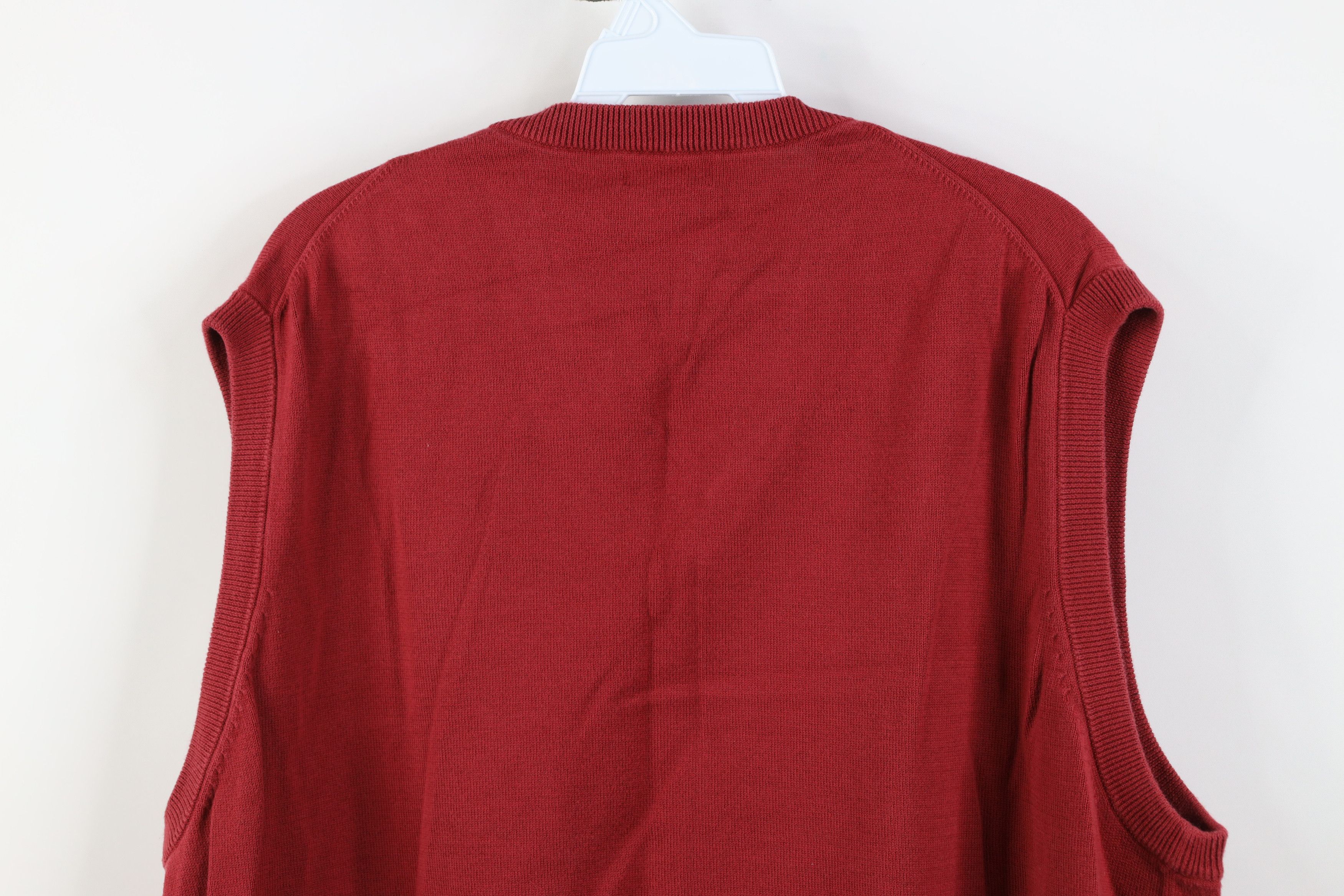 Brooks Brothers Vintage Brooks Brothers Ribbed Knit V-Neck Sweater Vest Size US XL / EU 56 / 4 - 10 Thumbnail