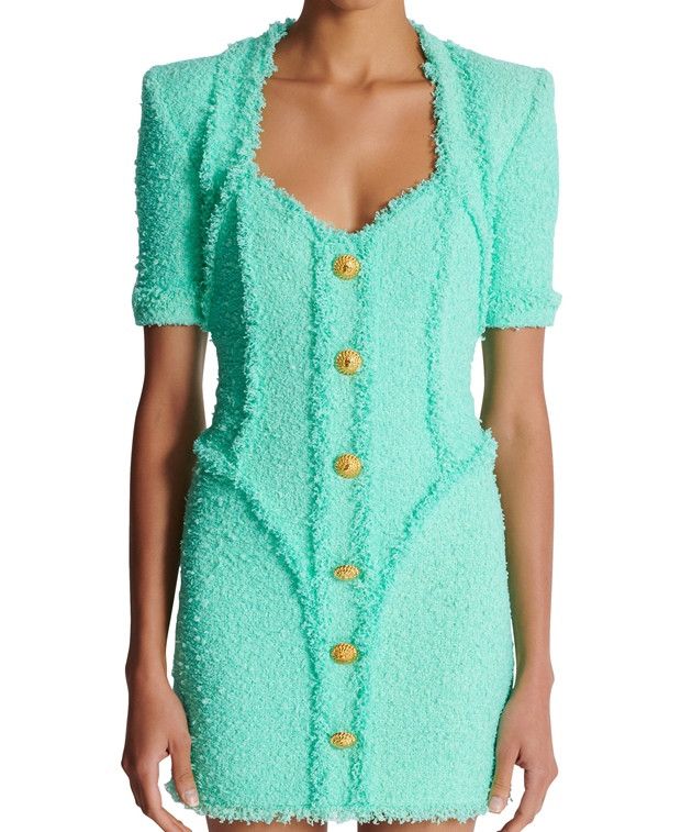 Balmain Midi dress Size XXS / US 00 / IT 34 - 1 Thumbnail