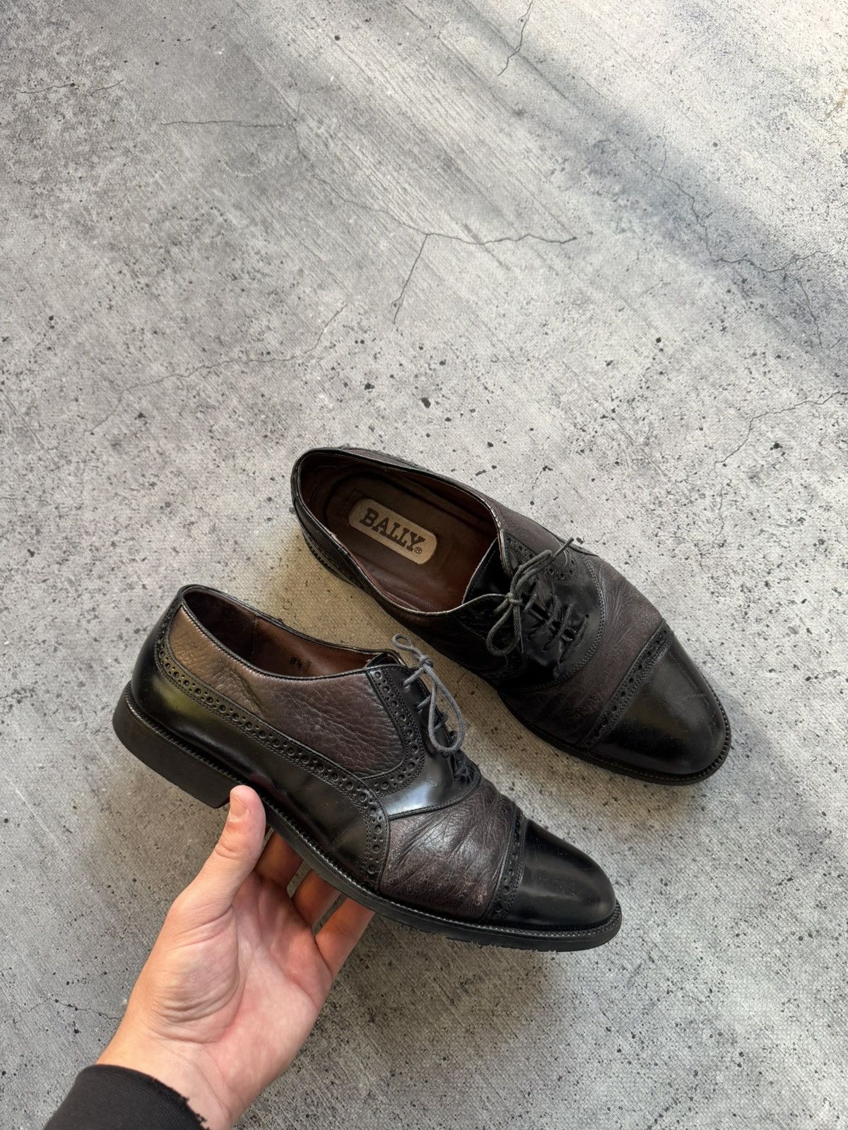 Bally Bally shoes leather vintage Size US 10 / EU 43 - 1 Thumbnail