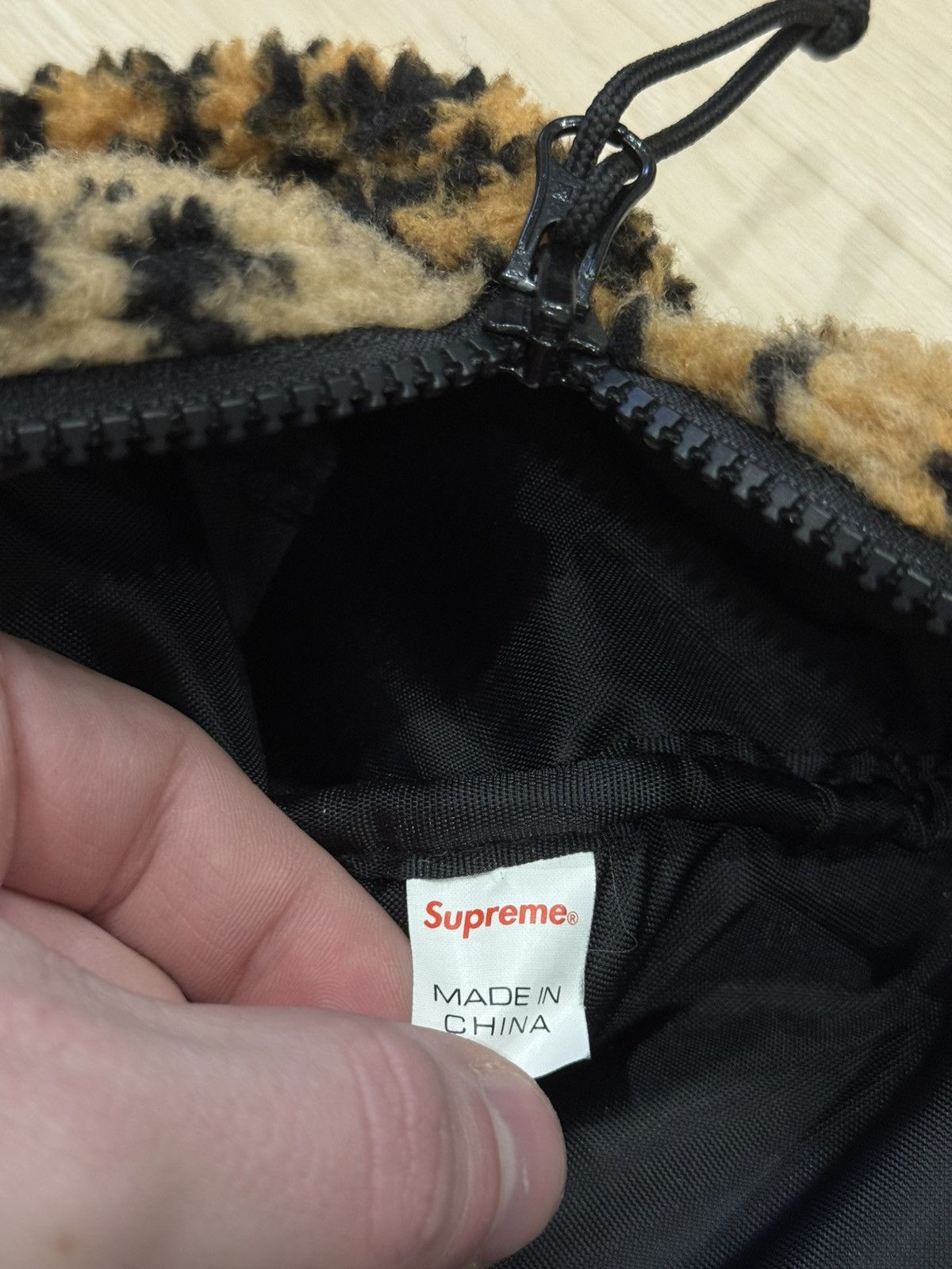 Supreme Supreme Leopard Fleece Backpack Size ONE SIZE - 12 Thumbnail