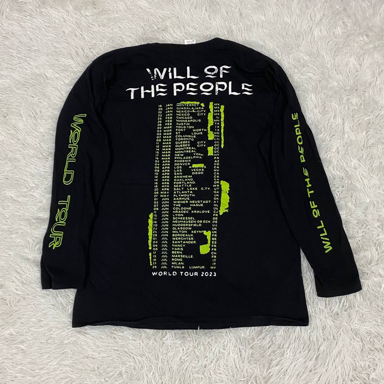 Band Tees Preloved Rock band muse will of the people tour official Size US L / EU 52-54 / 3 - 6 Thumbnail