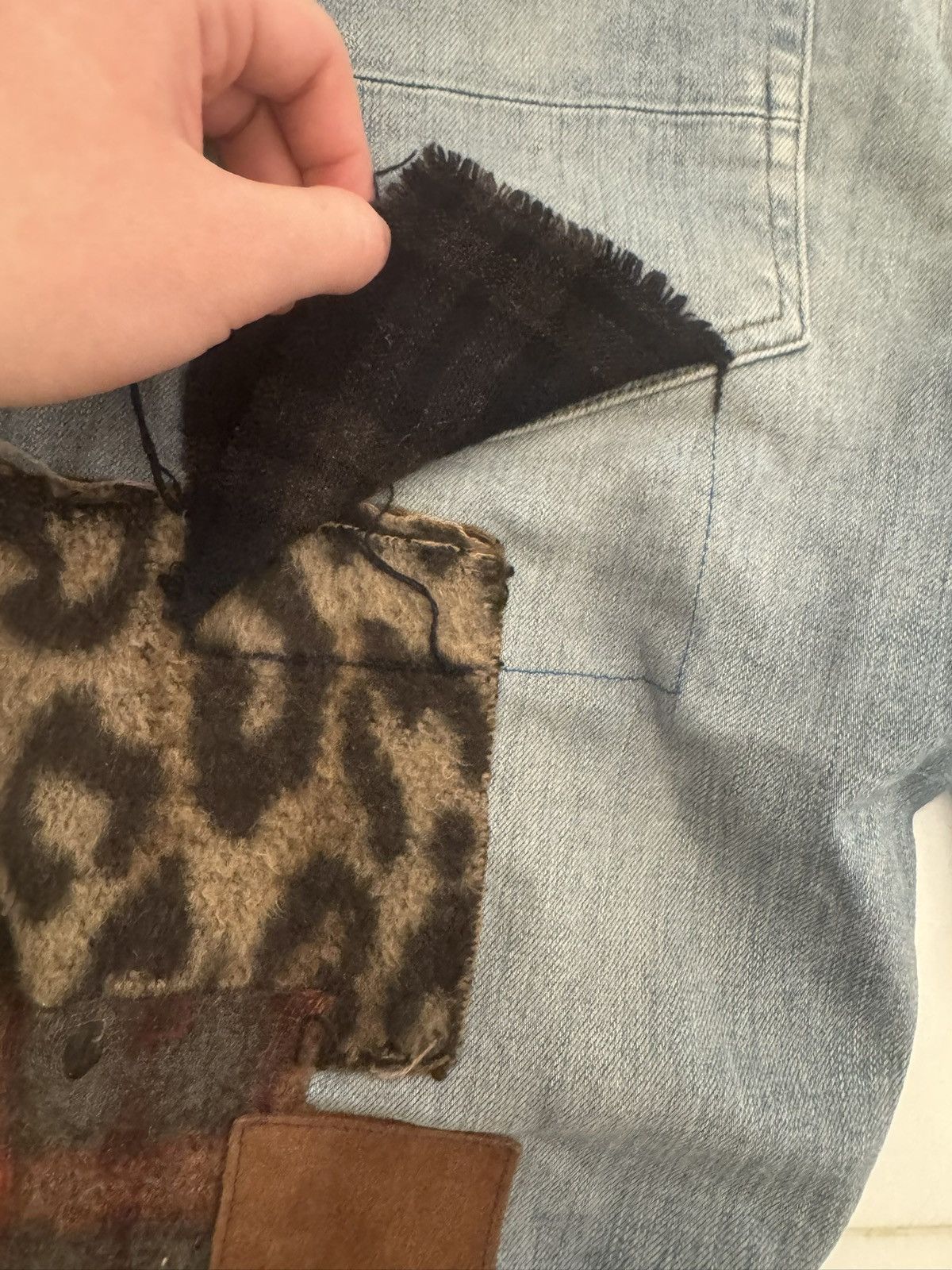 Amiri Amiri patch jeans skinny Size US 33 - 3 Thumbnail
