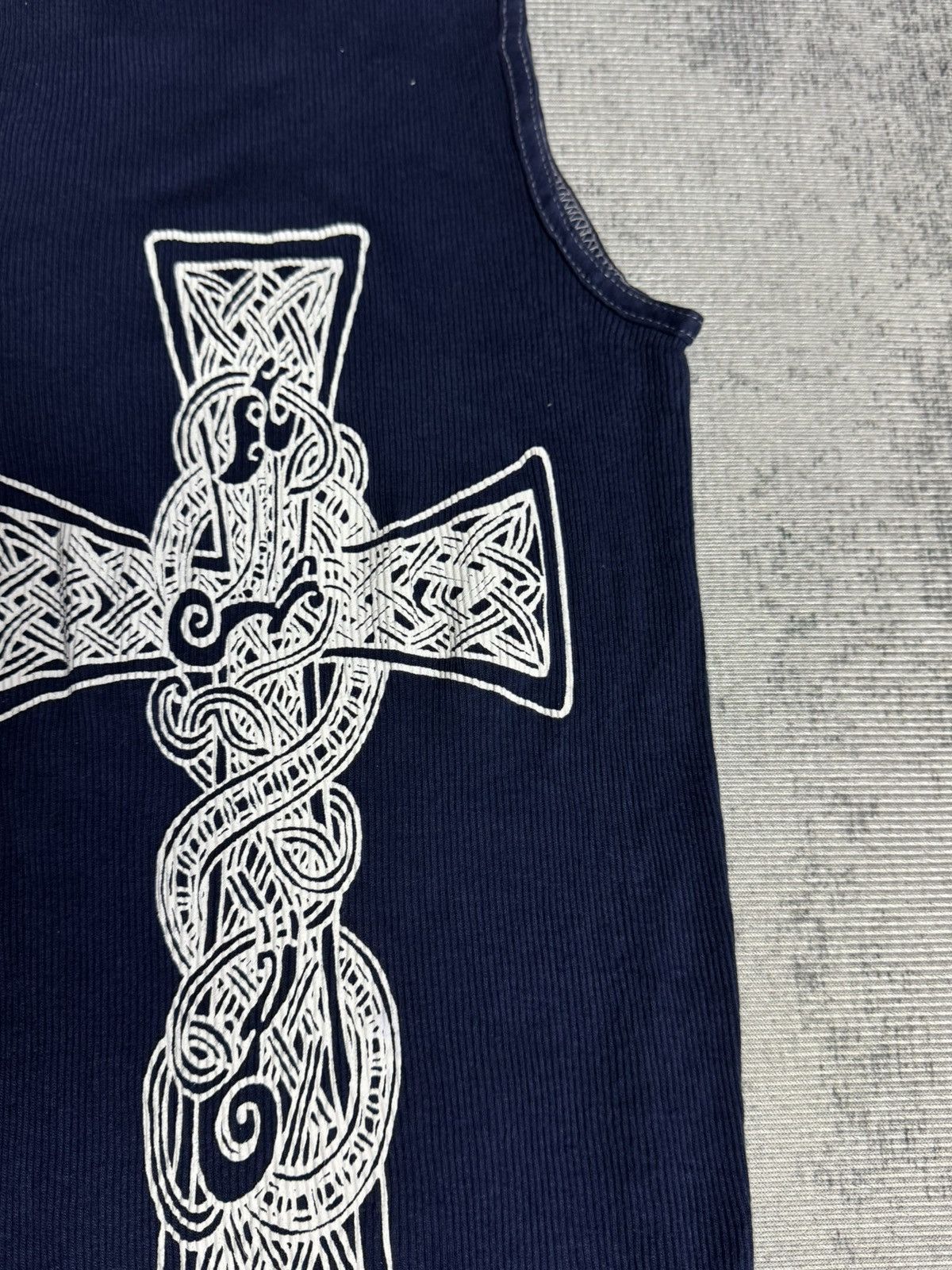 Chrome Hearts VINTAGE! RARE! CELTIC CROSS TANK Size US S / EU 44-46 / 1 - 4 Thumbnail