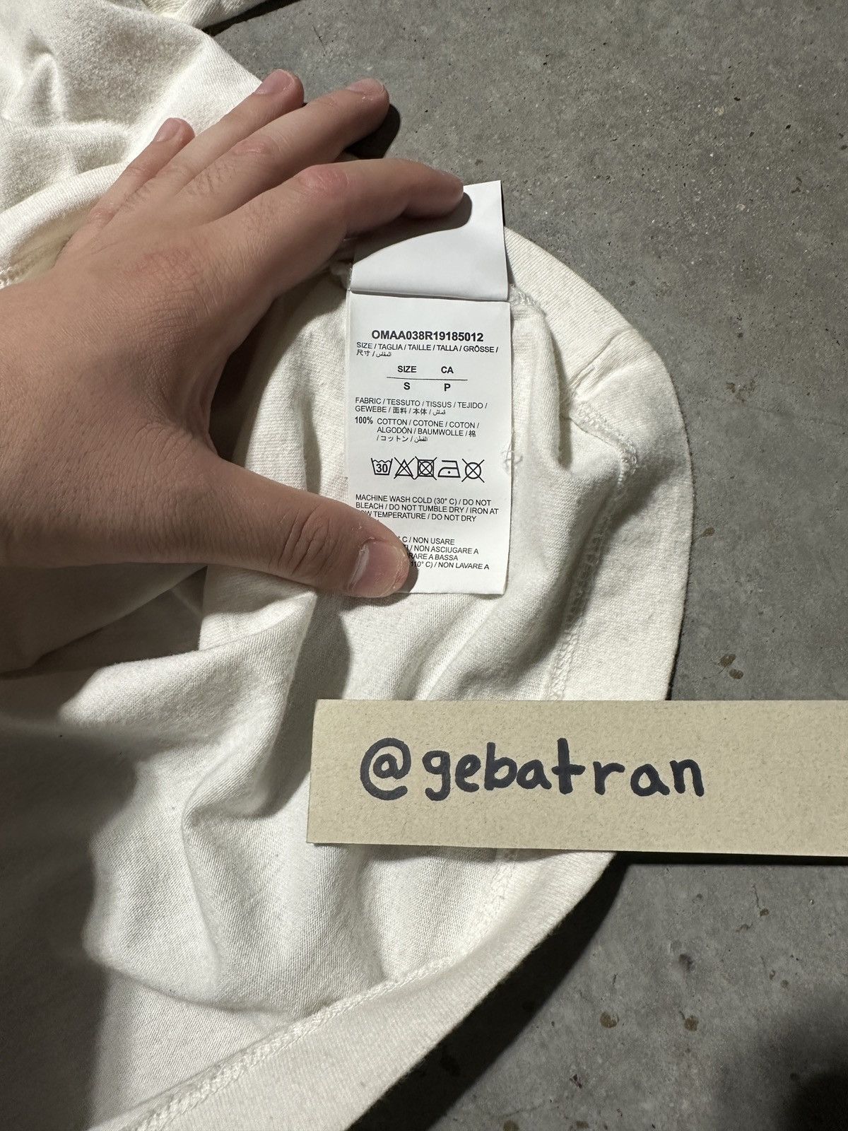 Off-White Off-White Painted Arrows Tee Small Size US S / EU 44-46 / 1 - 7 Thumbnail