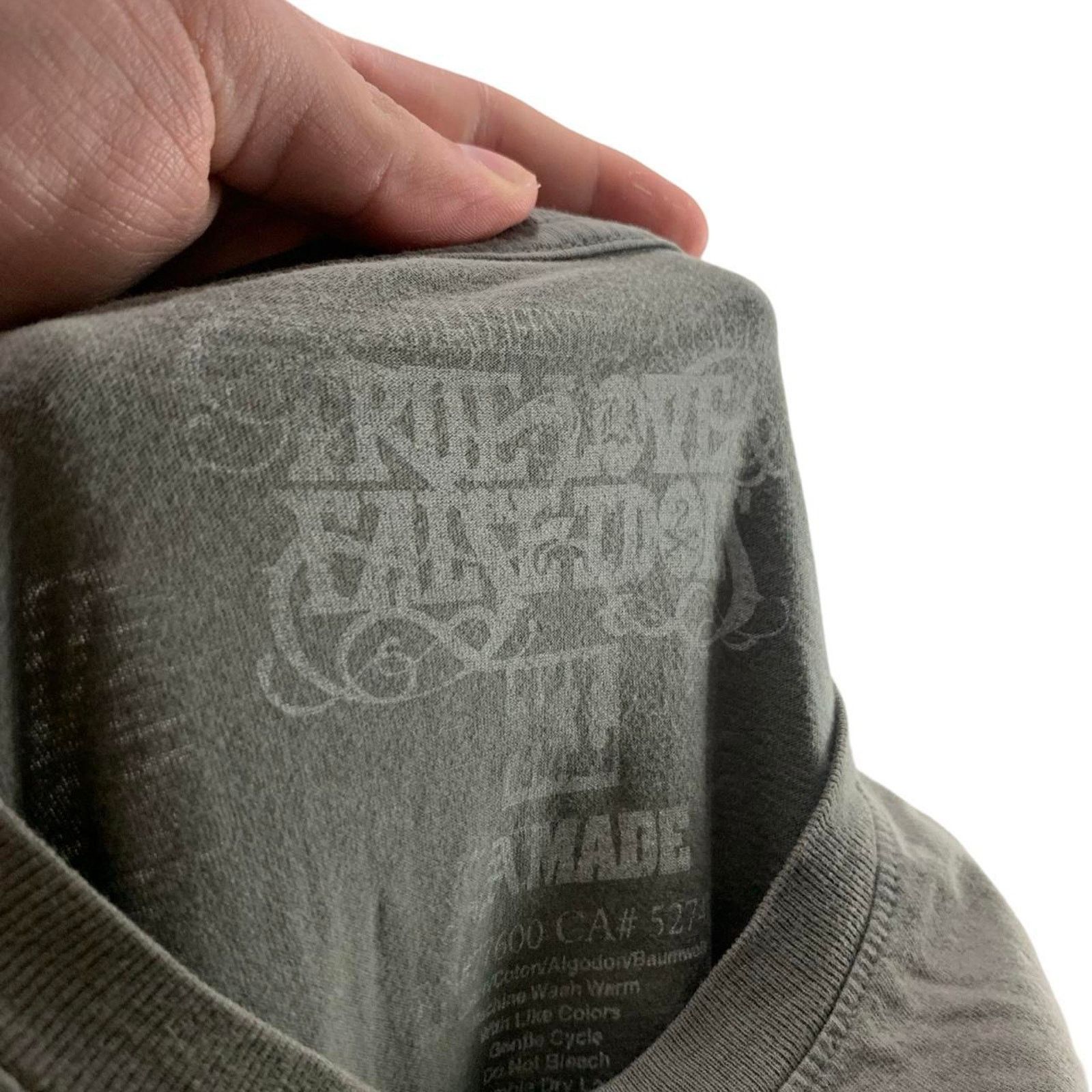 Vintage True Love & False Idols Affliction Style Monster T-shirt Size US XL / EU 56 / 4 - 4 Thumbnail