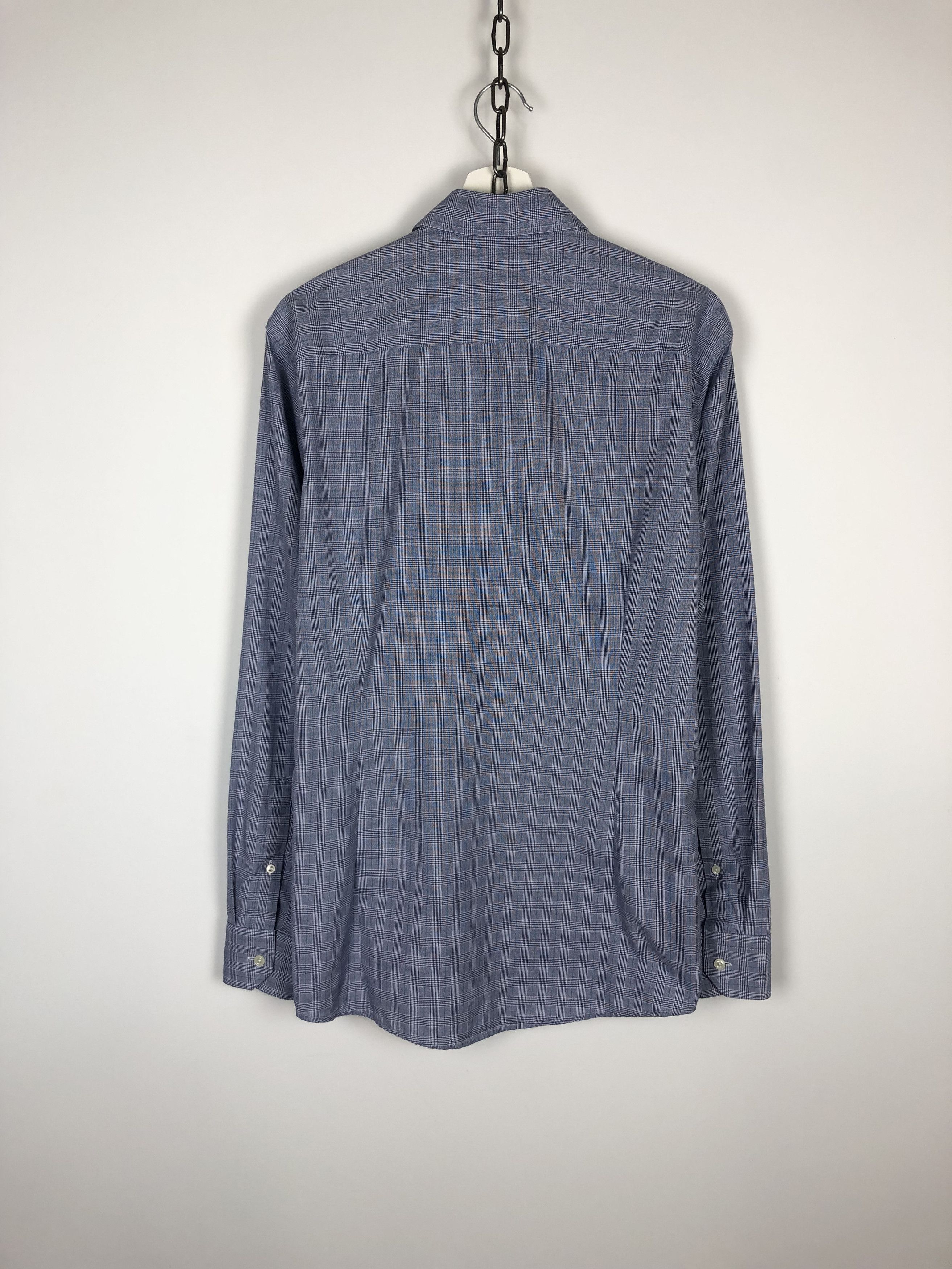 Eton Eton Classic Shirt Blue Check size 16 Size US L / EU 52-54 / 3 - 6 Thumbnail