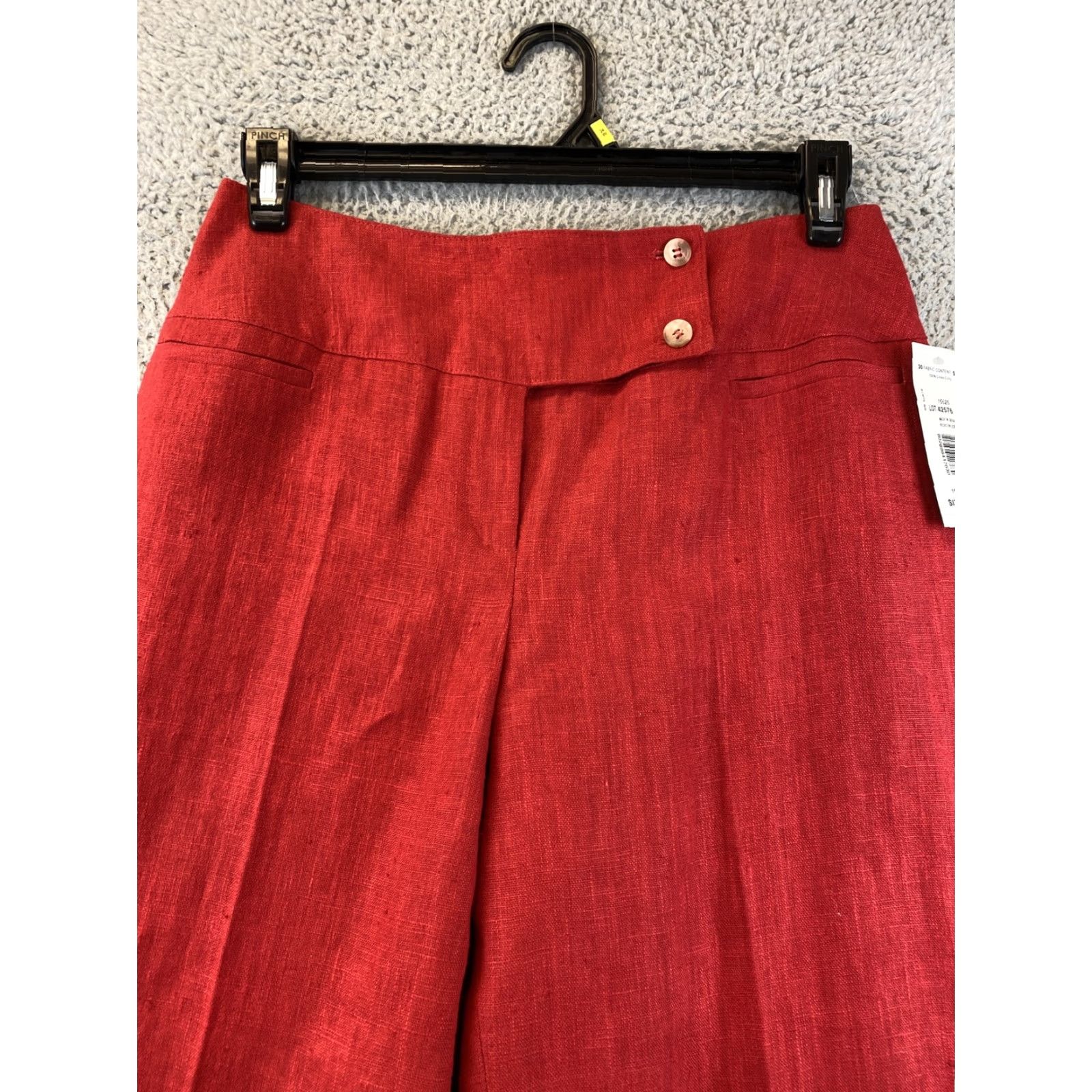 Vintage VINTAGE harvé benard Pants Dress Pants Women 10 Red 31" Waist 32" Inseam NWT Lenin/Business Casual Women Mens? Wait. Size 32" / US 10 / IT 46 - 3 Thumbnail