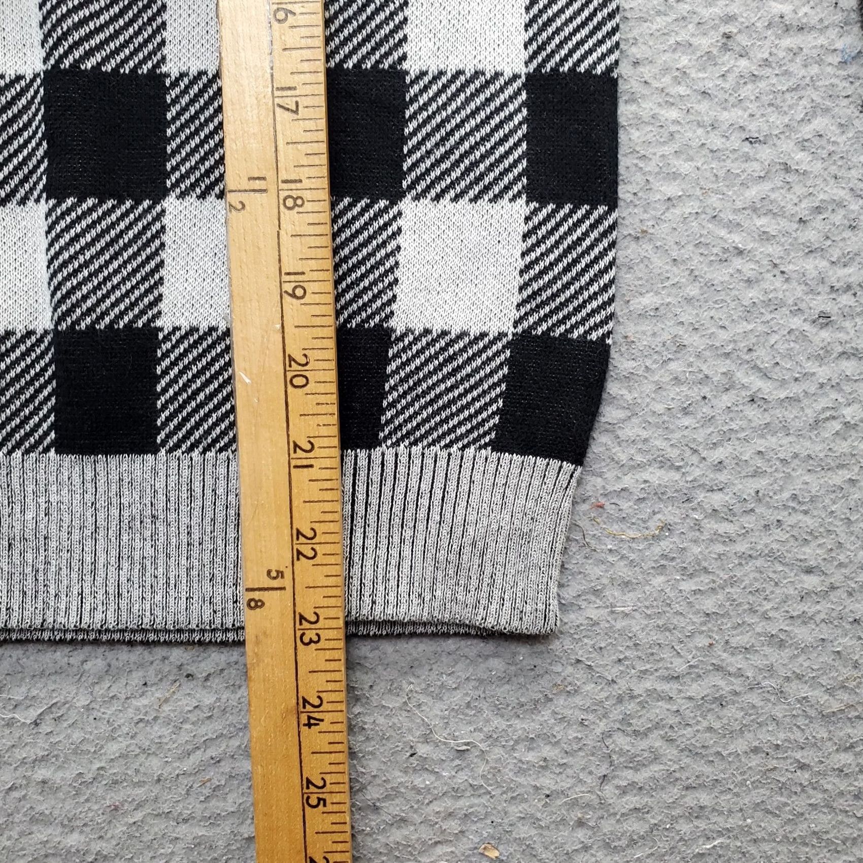 Express Express Sweater Womens 2XS Multicolor Check Knit Raglan Sleeve Crew Neck Pullover Size XXS / US 00 / IT 34 - 3 Thumbnail