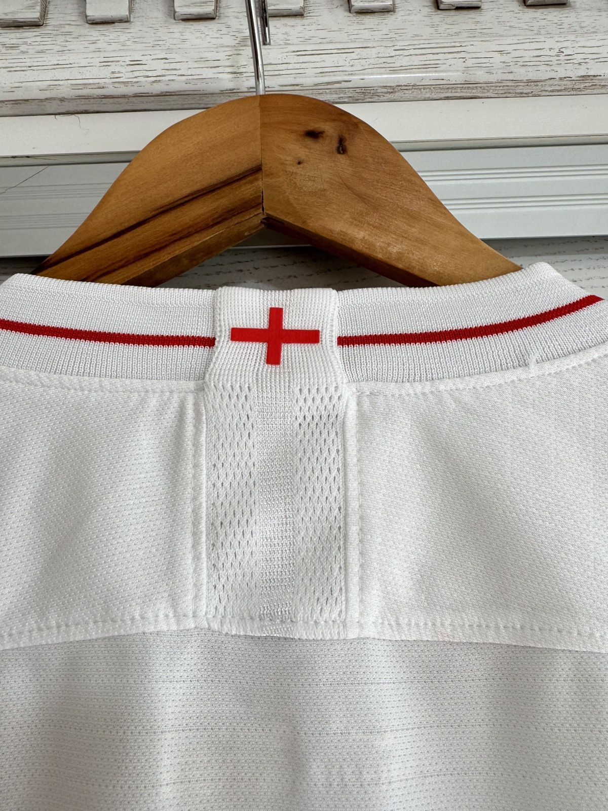 Nike England 2018-2019 Home Soccer Jersey Football Kit Shirt Size US L / EU 52-54 / 3 - 7 Thumbnail