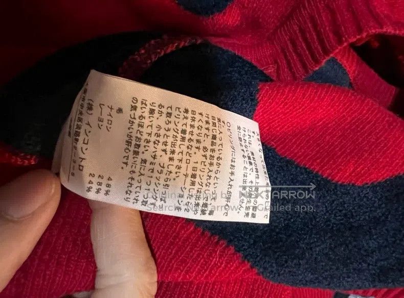 Vivienne Westwood Vivienne Westwood Thick Hooded Top Knit Sweater with Polka Size M / US 6-8 / IT 42-44 - 4 Thumbnail