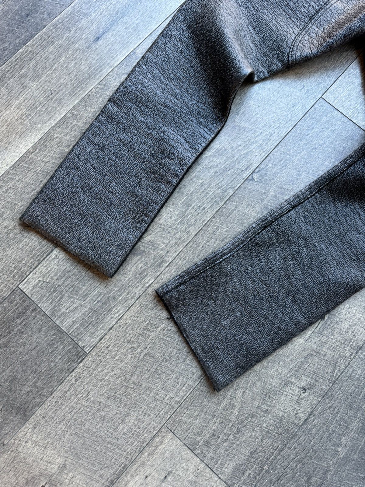 Rick Owens Rick Owens DRKSHDW Coated Denim Drawstring Cargo Pants - XS Size US 30 / EU 46 - 8 Thumbnail