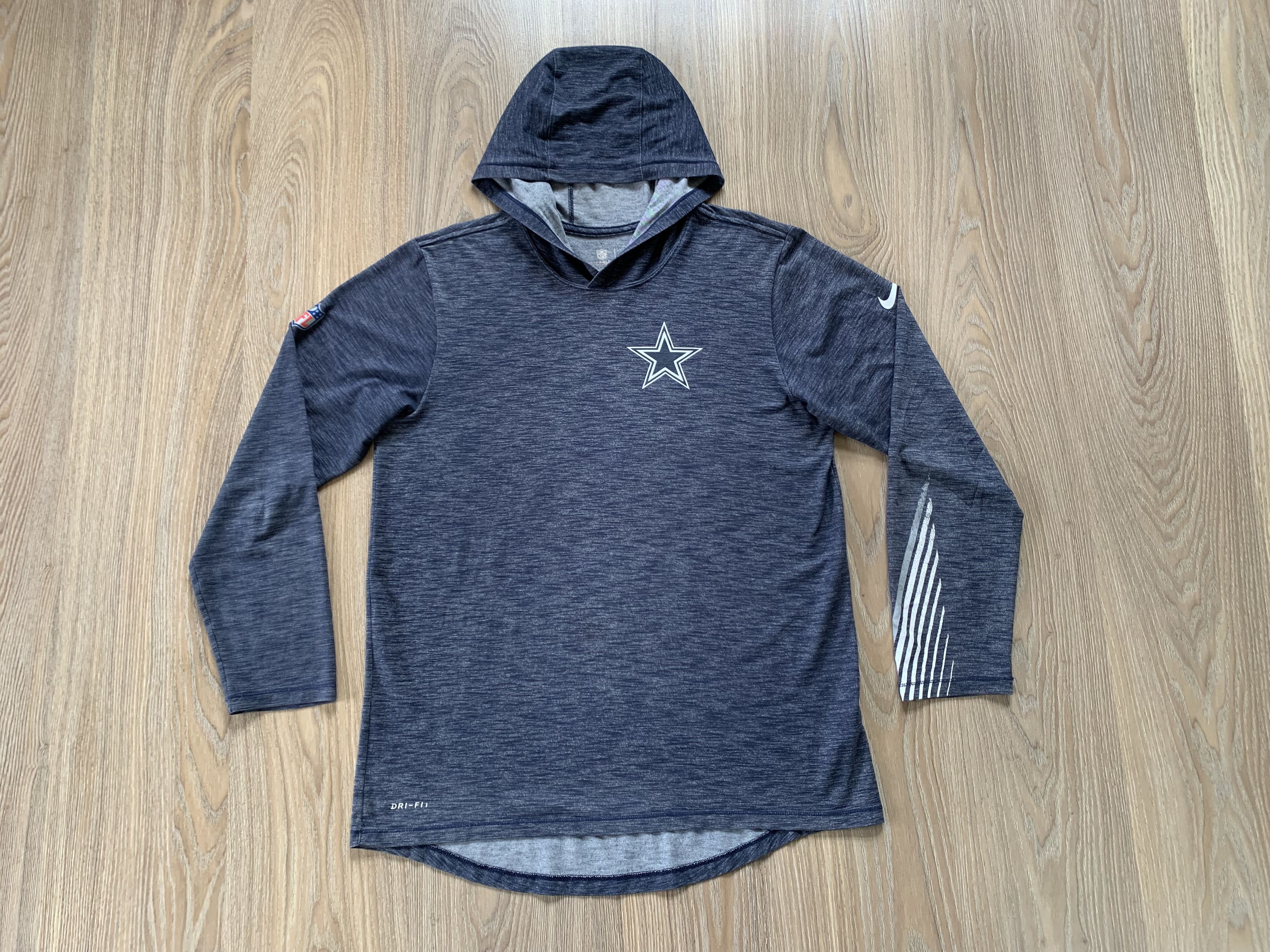 NFL × Nike × Vintage Nike NFL Dallas Cowboys Light Hoodie Size US M / EU 48-50 / 2 - 2 Thumbnail