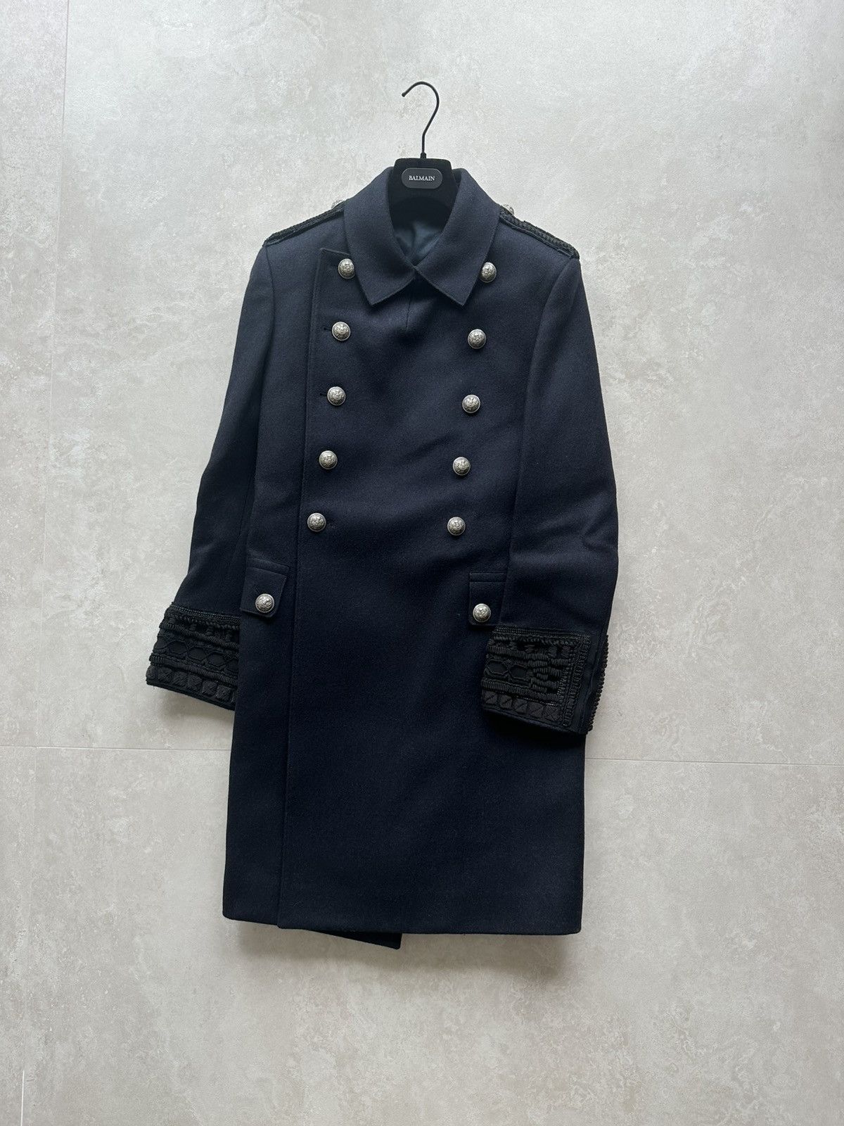Balmain Balmain FW12 Embroidered Coat Size US S / EU 44-46 / 1 - 3 Thumbnail