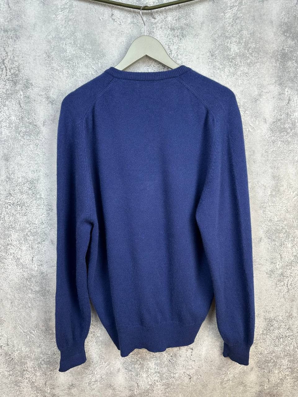 Barrie Barrie 100% Pure Cashmere Sweater Scotland V-Neck VTG Jumper Size US XL / EU 56 / 4 - 2 Thumbnail