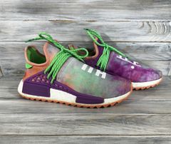 New Adidas Human Race NMD Pharrell Sun Glow Size 7.5 (AC7188)