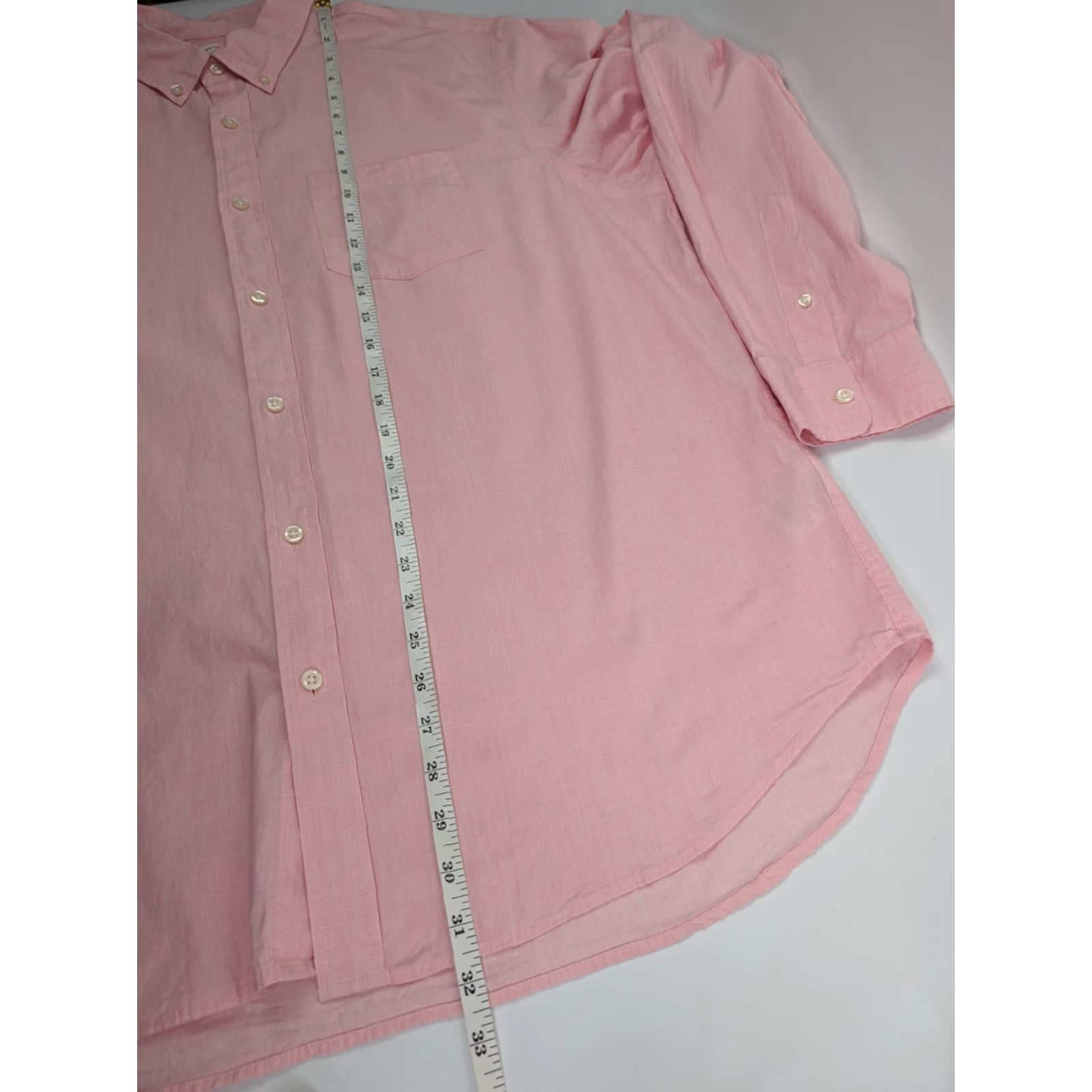 Old Navy Old Navy Shirt Men’s Pink Apple Guava Long Sleeve Button 2XL Casual Plaid Size US XXL / EU 58 / 5 - 4 Thumbnail
