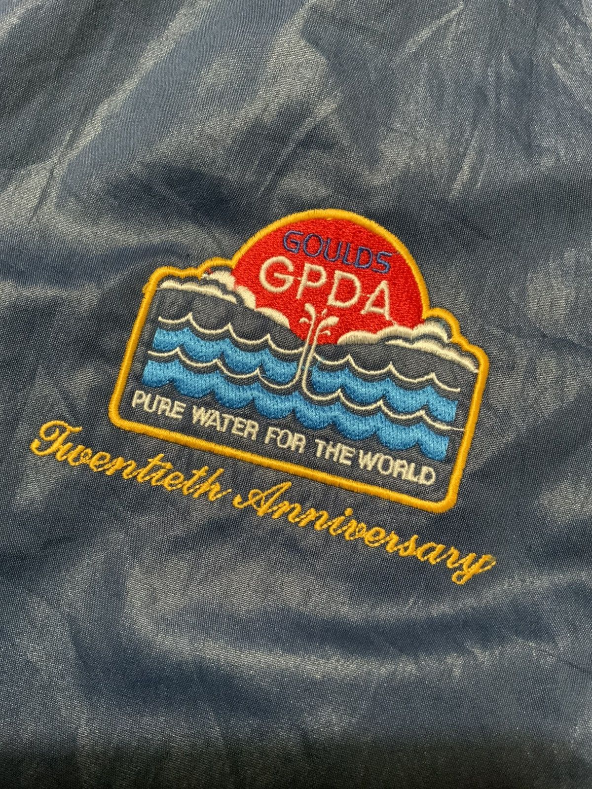 Vintage Vintage Goulds GPDA Pure Water Anniversary Bomber Jacket Size US M / EU 48-50 / 2 - 5 Thumbnail
