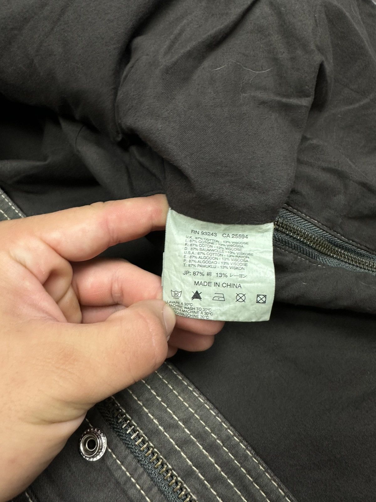 Diesel Diesel Liquid Space Experiment Multipocket Tactical Jacket Size US XL / EU 56 / 4 - 9 Thumbnail