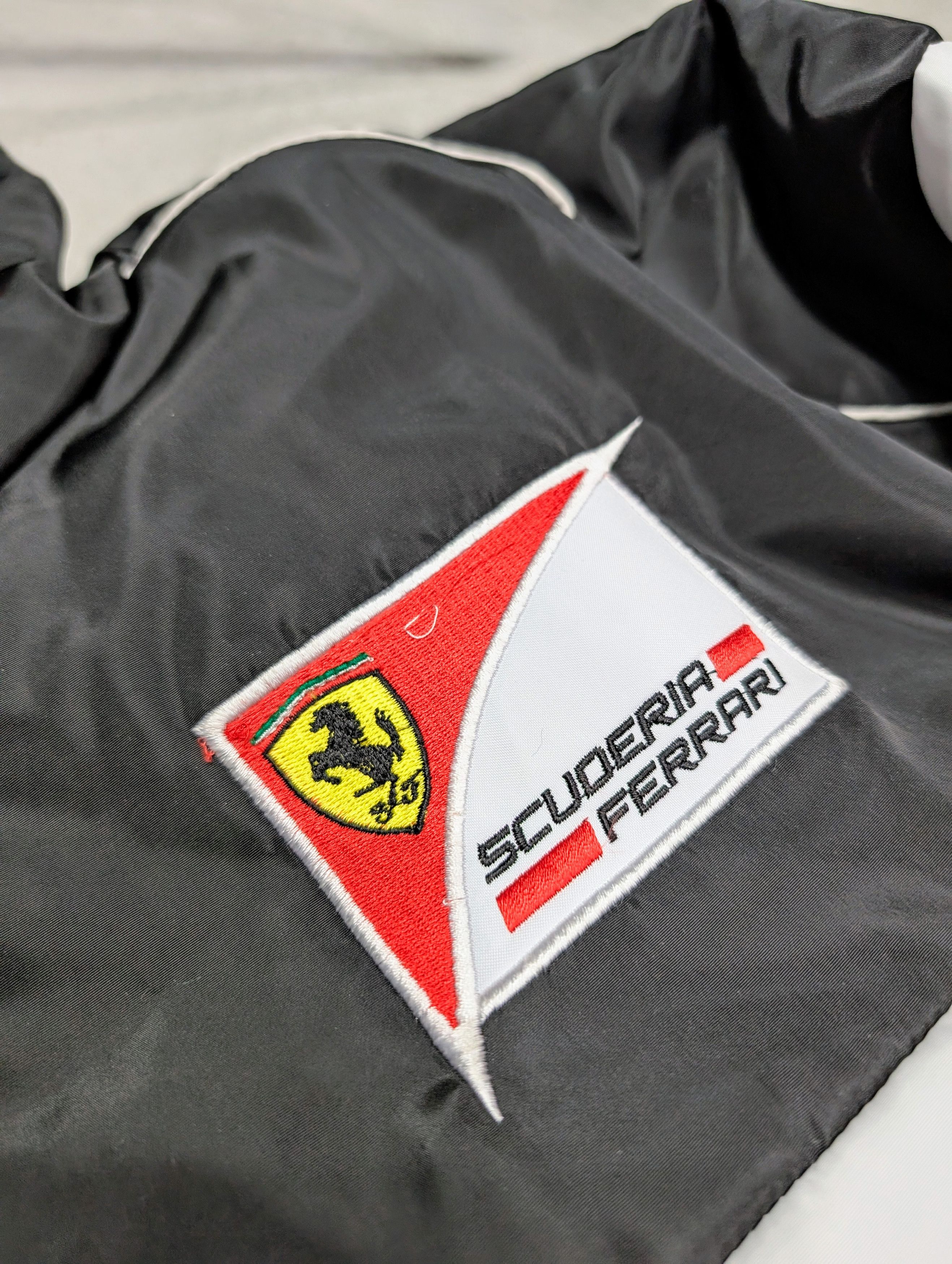 Vintage 🔥 Ferrari 🔥 F1 Racing Jacket Bomber Formula Schumacher Size US XL / EU 56 / 4 - 8 Thumbnail