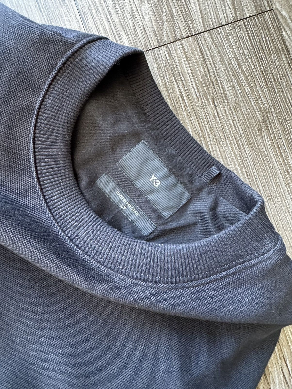 Y-3 Y-3 Black Crewneck Sweatshirt Size US S / EU 44-46 / 1 - 4 Thumbnail
