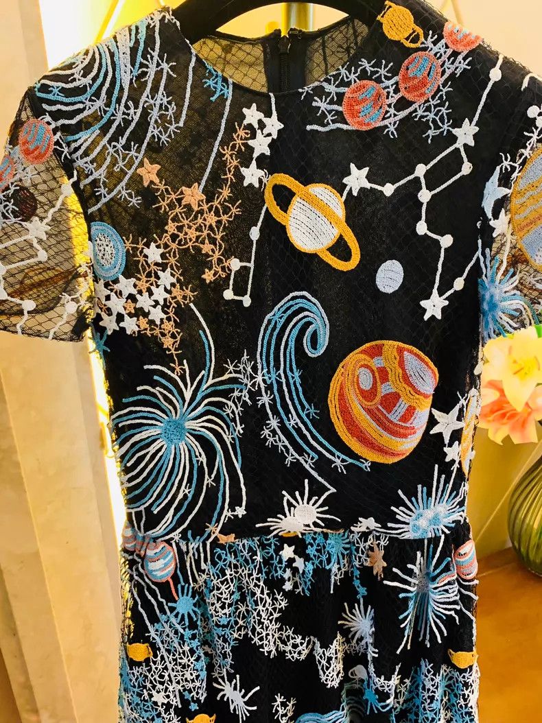 Valentino Valentino Starry sky dress Size XS / US 0-2 / IT 36-38 - 3 Thumbnail