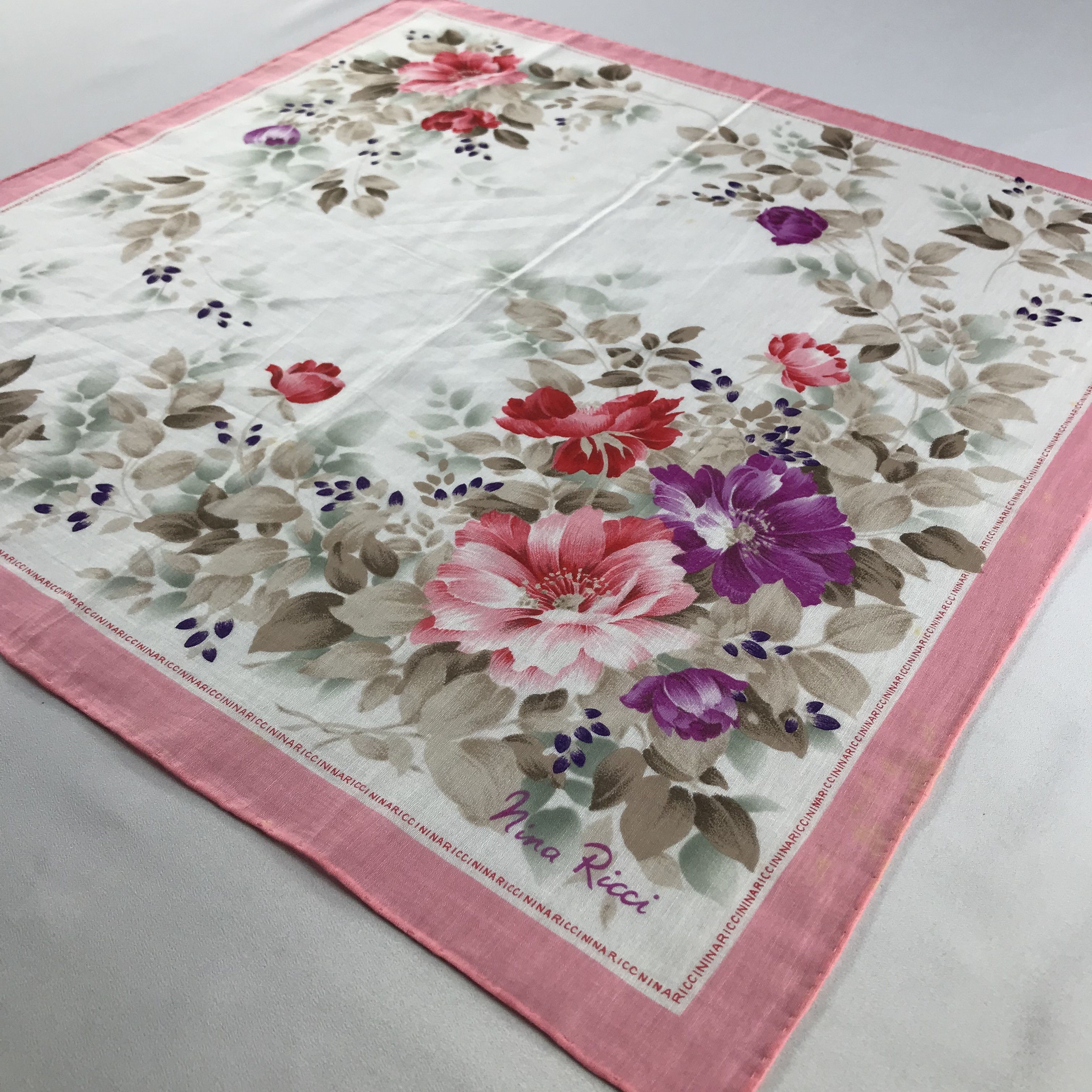 Nina Ricci Nina Ricci Handkerchief / Bandana / Neckerchief C783 Size ONE SIZE - 4 Thumbnail