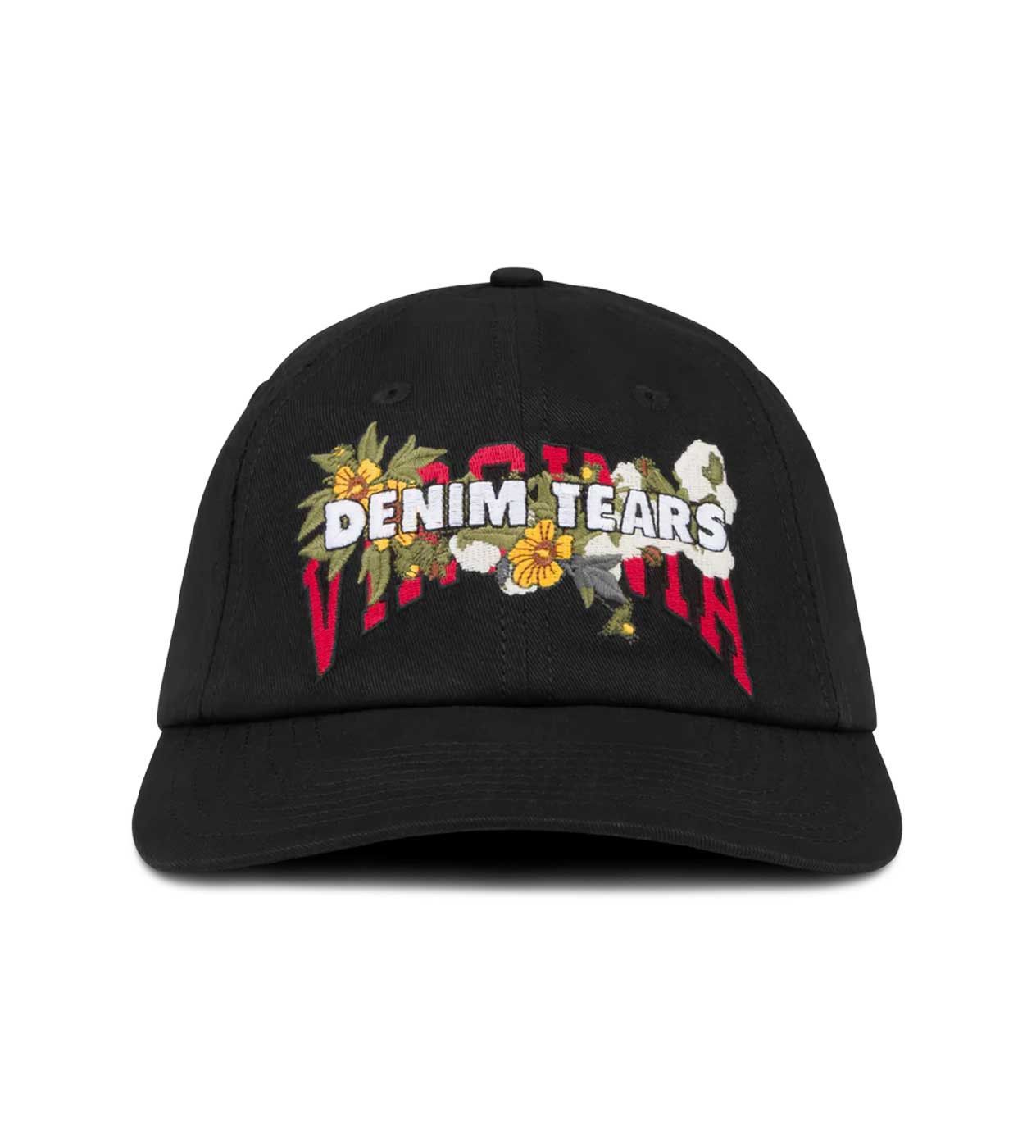 DENIM TEARS Virginia Cap Black Size ONE SIZE - 1 Thumbnail