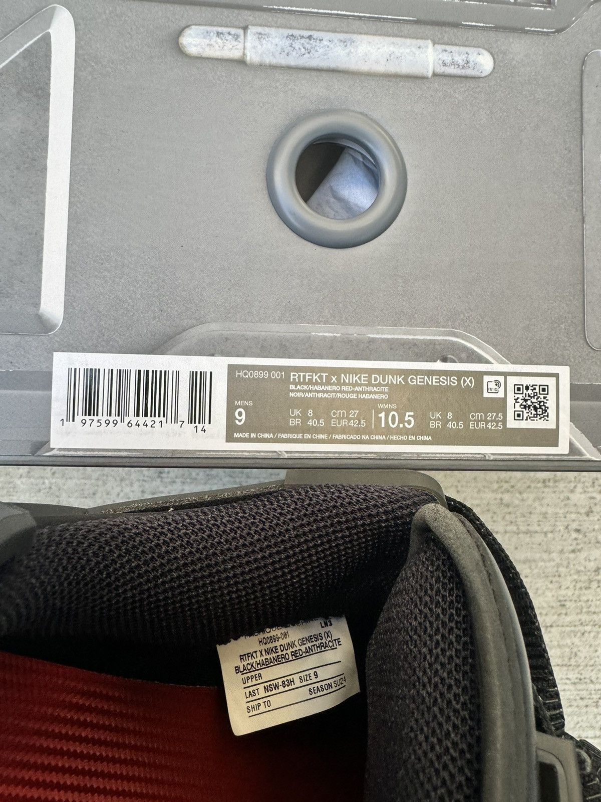Nike Rtfkt Nike Dunk Genesis Clone X Size US 9 / EU 42 - 11 Thumbnail