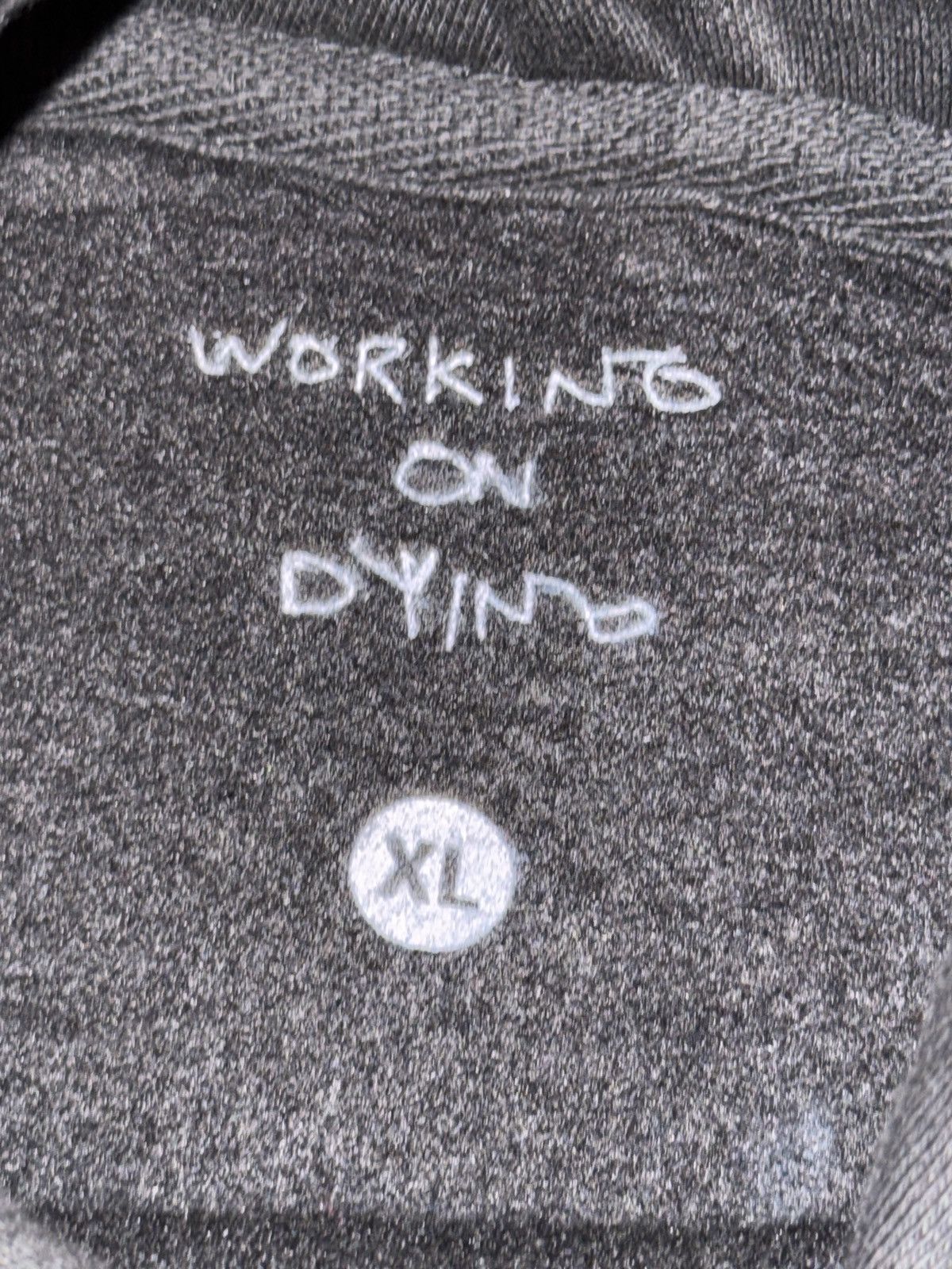 Lil Uzi Vert Working On Dying puff print mask hoodie Size US XL / EU 56 / 4 - 5 Thumbnail