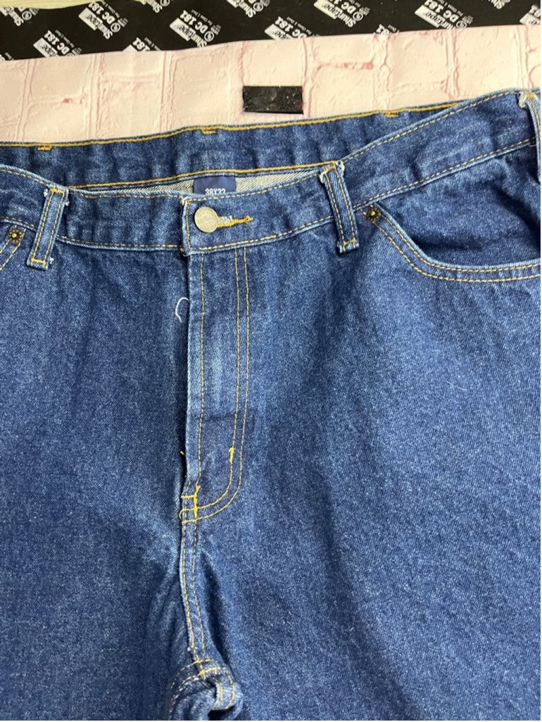 Other UK Men's RK Brand Jeans Size 38x32 Blue Denim Size US 38 / EU 54 - 3 Thumbnail