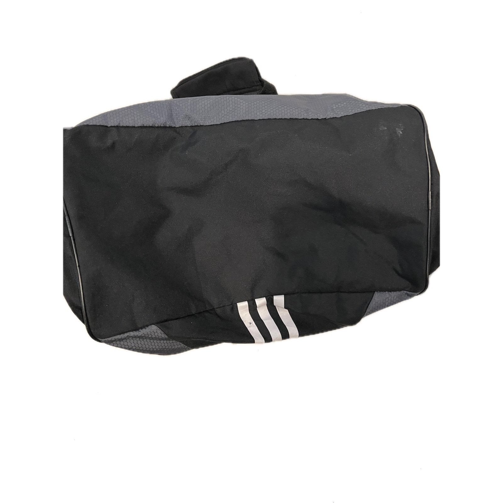 Adidas Adidas Defender Medium 22"x12"x10" Gray Black Gym Bag Size ONE SIZE - 4 Thumbnail