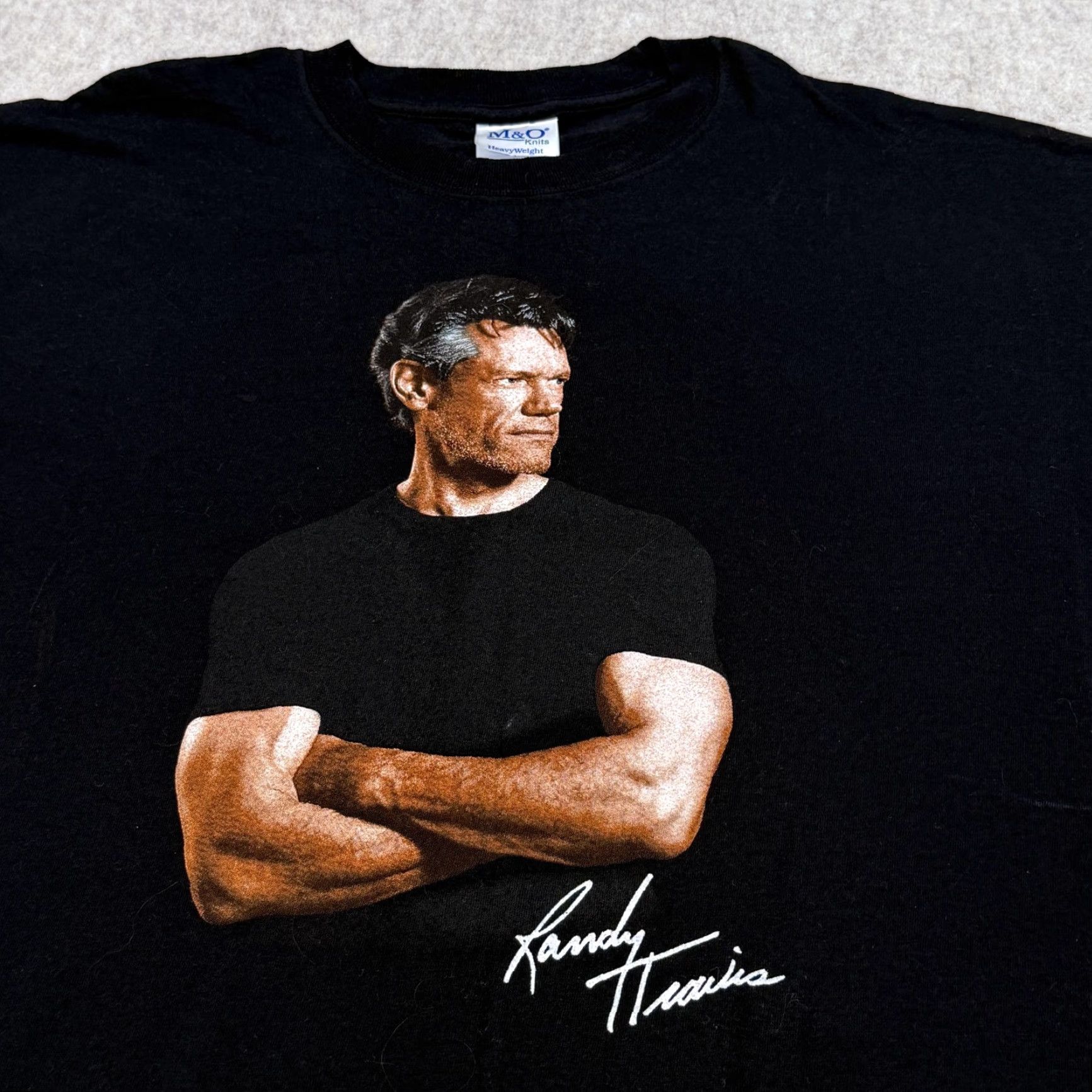 Vintage VINTAGE Randy Travis Shirt Mens 2XL Black 2005 Passing Through Tour 2000s Size US XXL / EU 58 / 5 - 3 Thumbnail