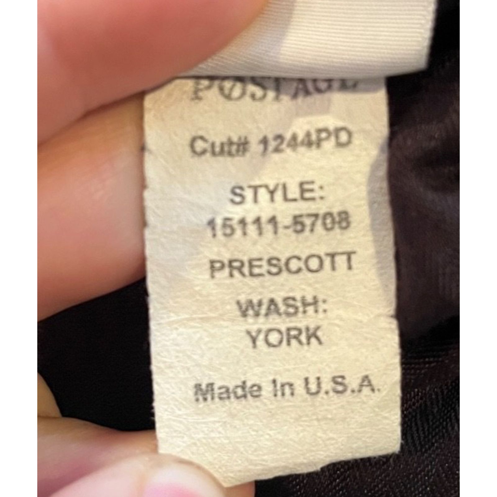 Other Post’age Prescott Selvedge Denim Jeans Straight Fit 36x30 Size US 36 / EU 52 - 10 Thumbnail