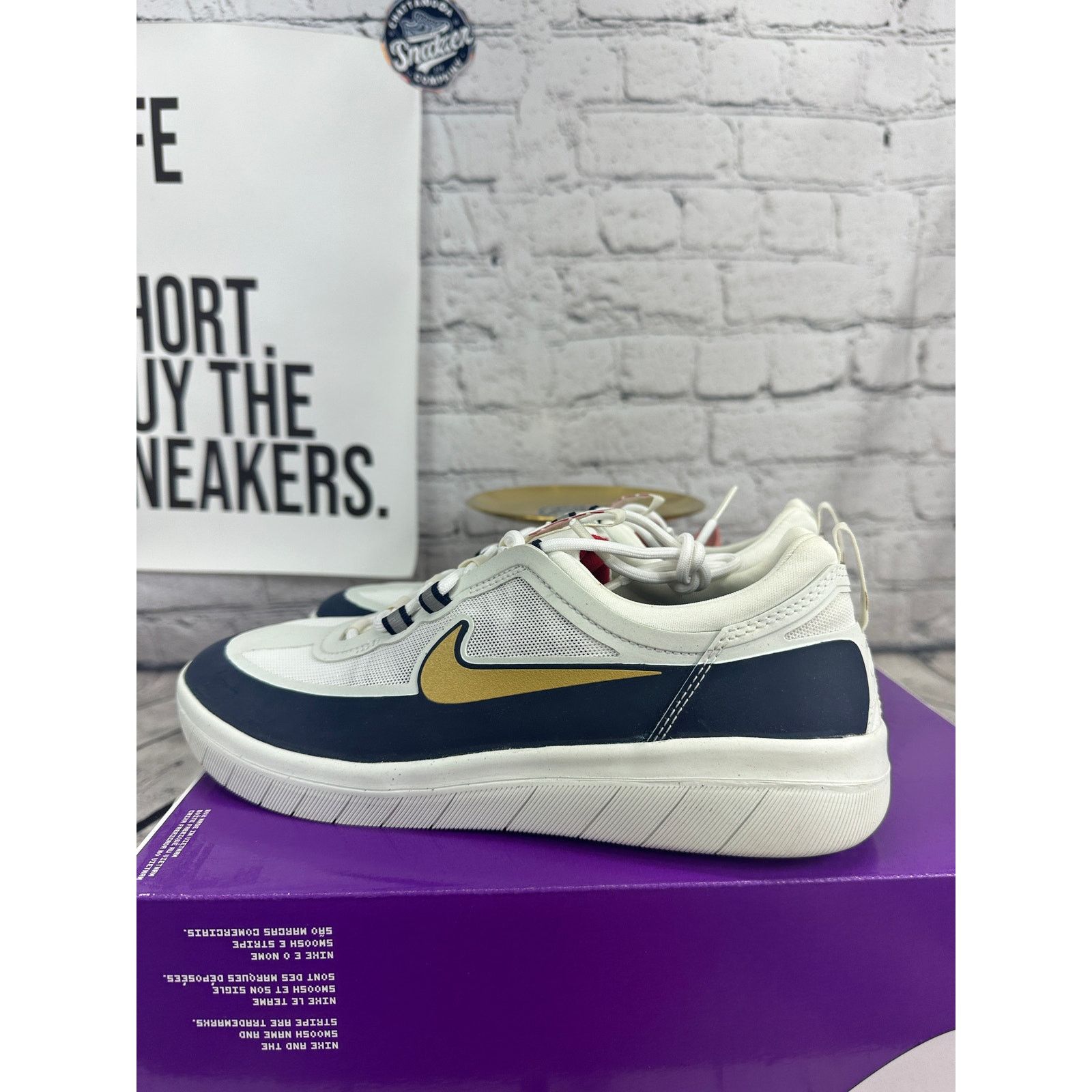 Nike Nike SB Skateboarding Nyjah Free 2 Sneakers Mens 8.5 Olympic Size US 9 / EU 42 - 3 Thumbnail