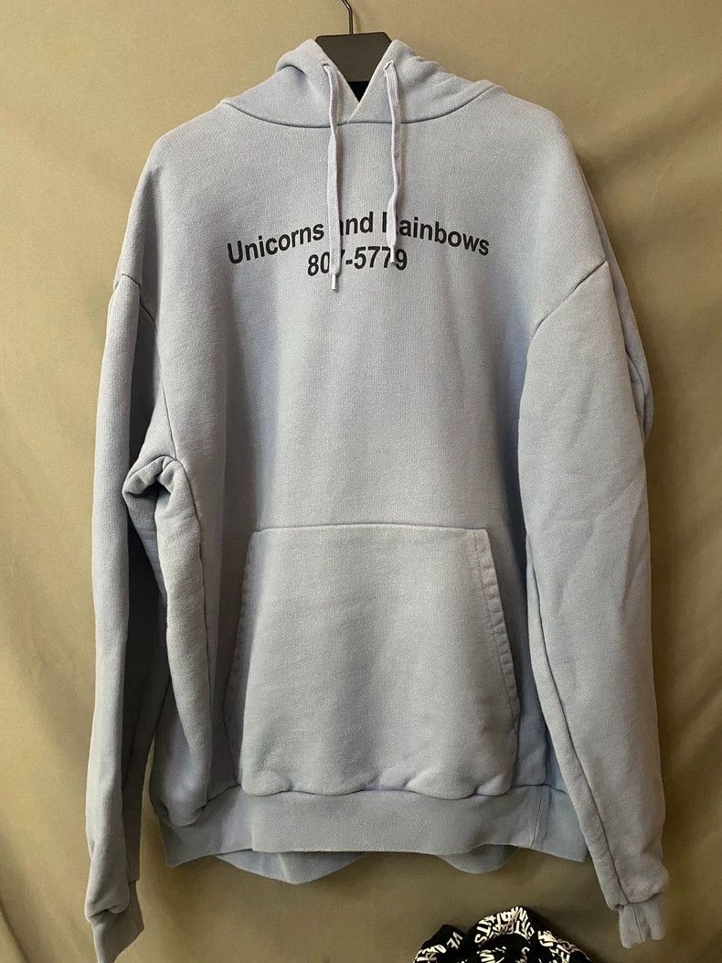 Vetements Vetements Unicorns and Rainbows Hoodie-yf Size US XS / EU 42 / 0 - 1 Thumbnail