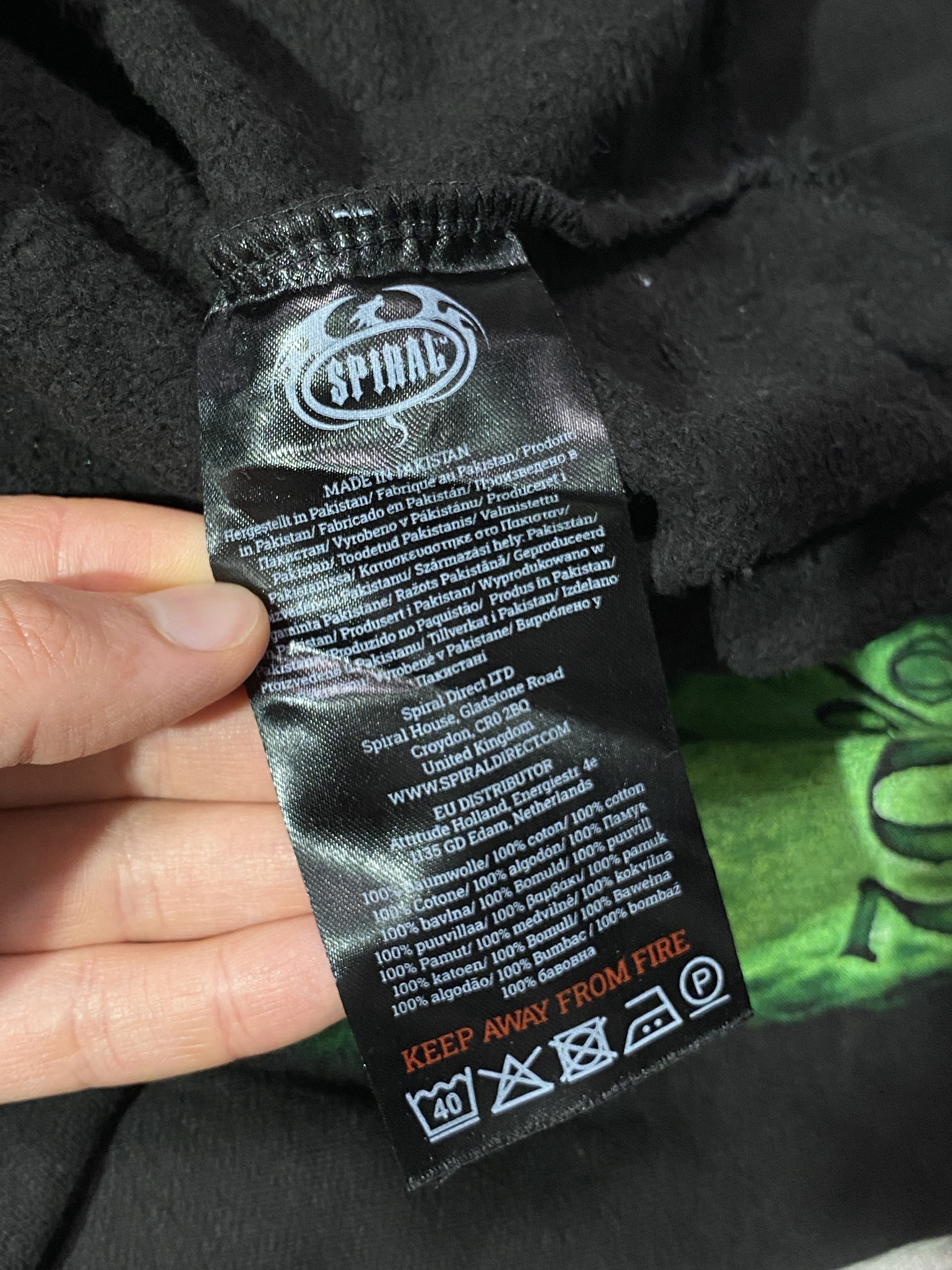 If Six Was Nine Vintage Y2K Absinthe Big Skull Face Hoodie Size US S / EU 44-46 / 1 - 9 Thumbnail