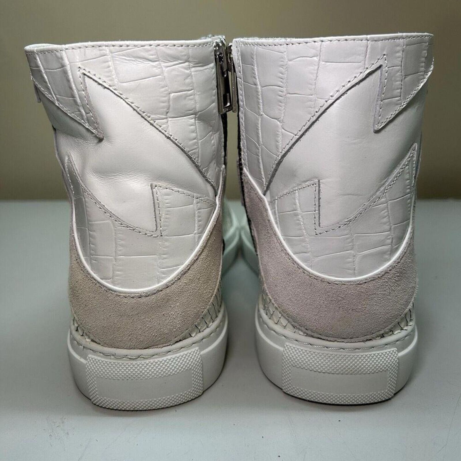 Zadig & Voltaire ZADIG & VOLTAIRE Zv1747 High Flash Keith Sneakers EU 38 Size US 8 / IT 38 - 8 Thumbnail