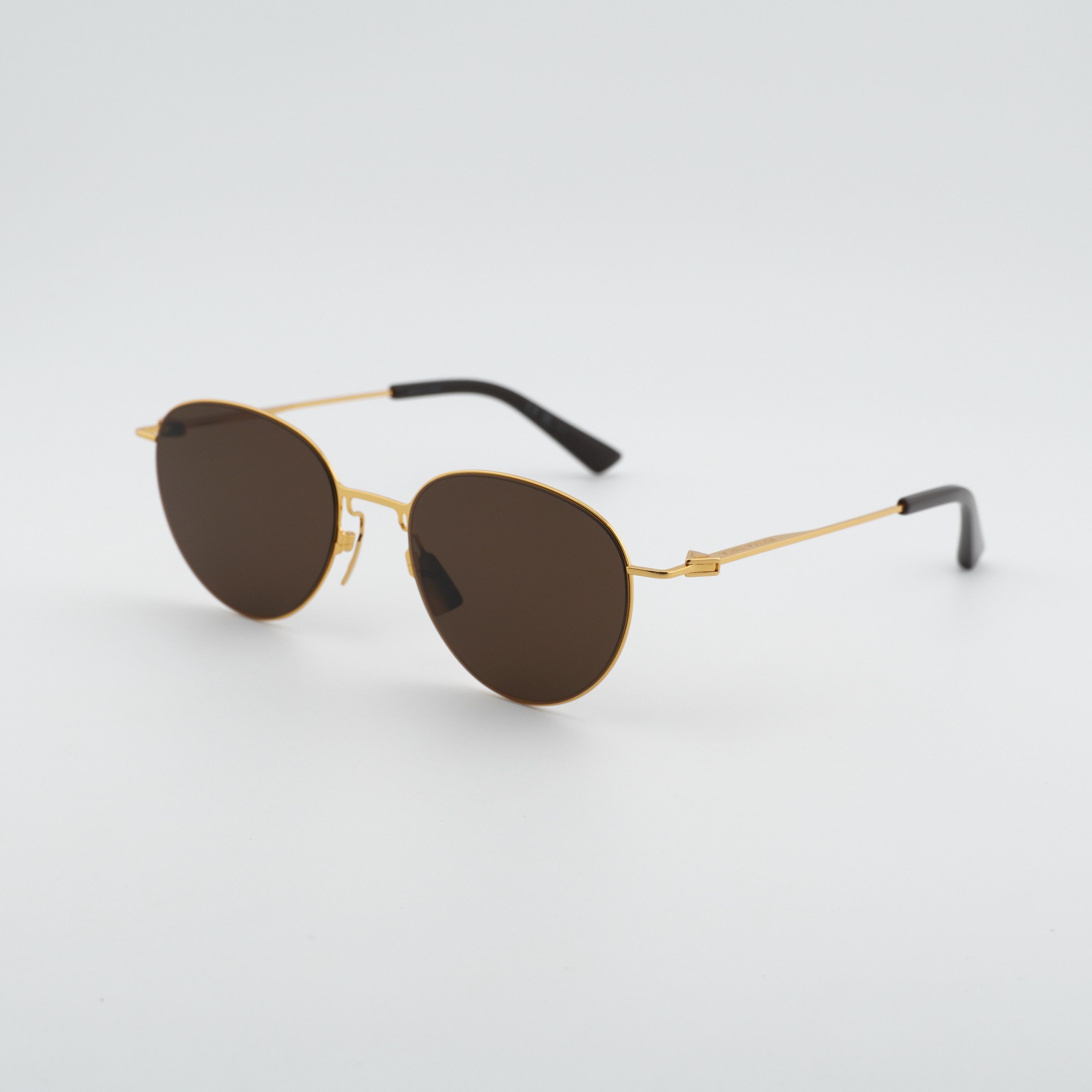 Bottega Veneta Bottega Veneta BV1268S 002 Gold Aviator Sunglasses Size ONE SIZE - 1 Thumbnail