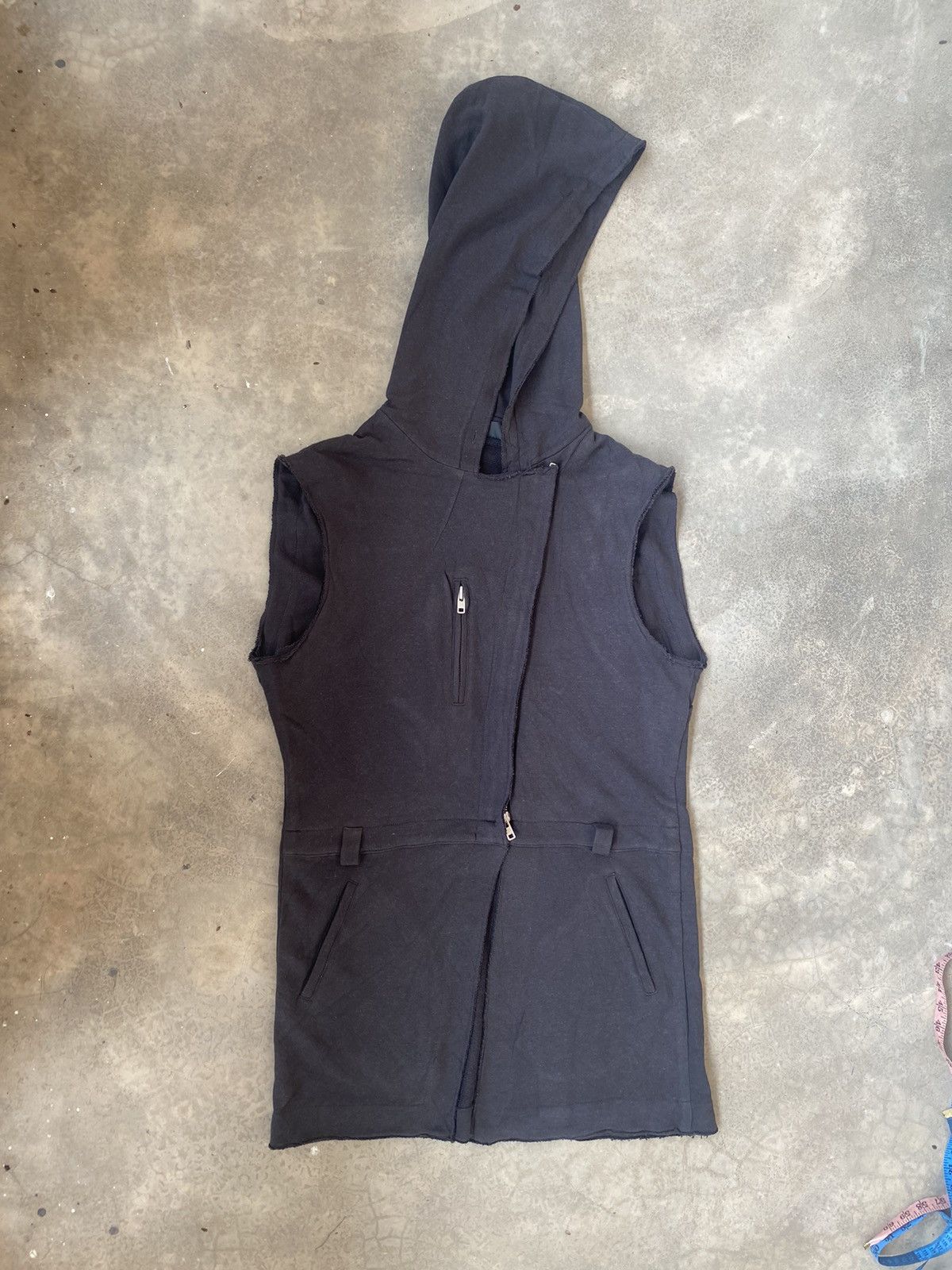Designer × Haider Ackermann HAIDER ACKERMANN TANK TOP HOODIE ZIPPED Size US M / EU 48-50 / 2 - 2 Thumbnail