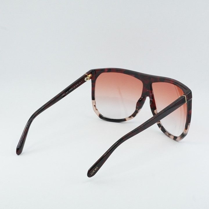 Loewe LW40001I 54T Filipa Sunglasses Red Havana/Rose Havana Square Frame Loewe LW40001I 54T Filipa Sunglasses Red Havana/Rose Havana main image 3